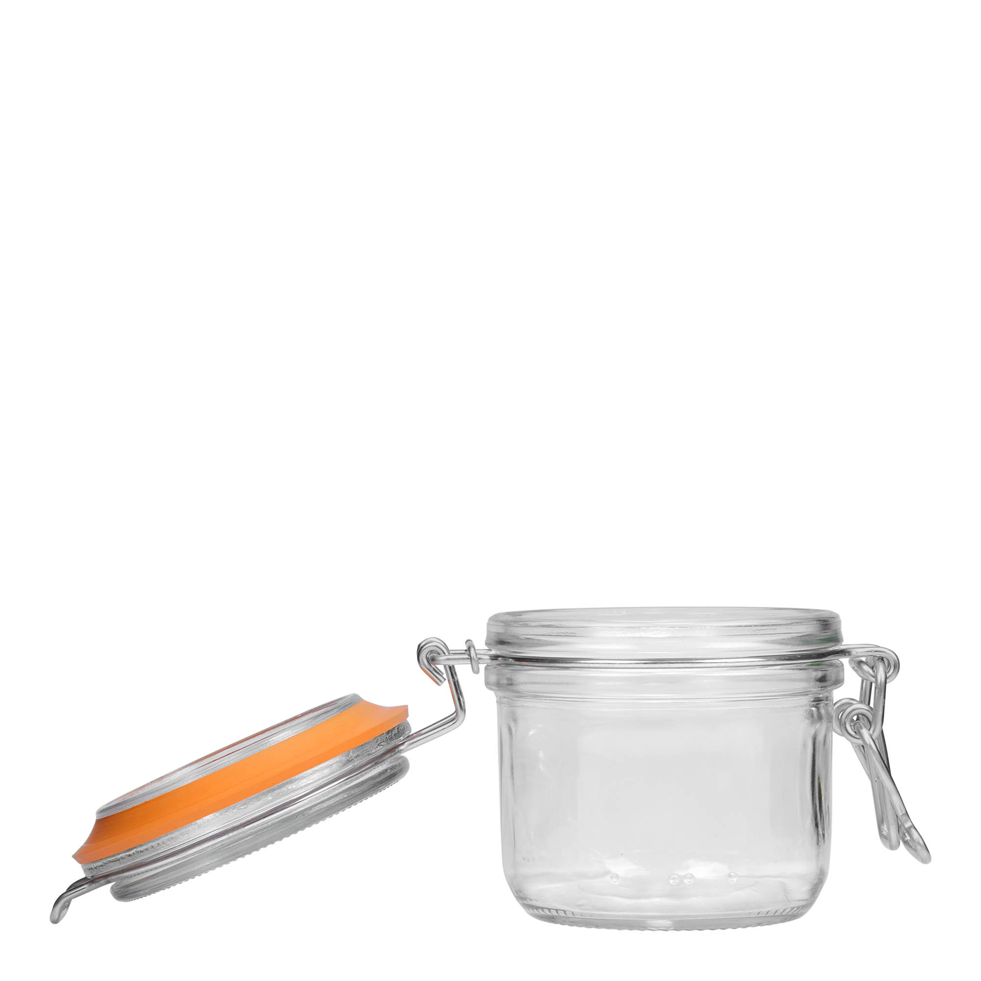 200 ml γυάλινο βάζο με μεταλλικό κλιπ 'Le Parfait Super Terrine', στόμιο: κλείσιμο με μεταλλικό κλιπ
