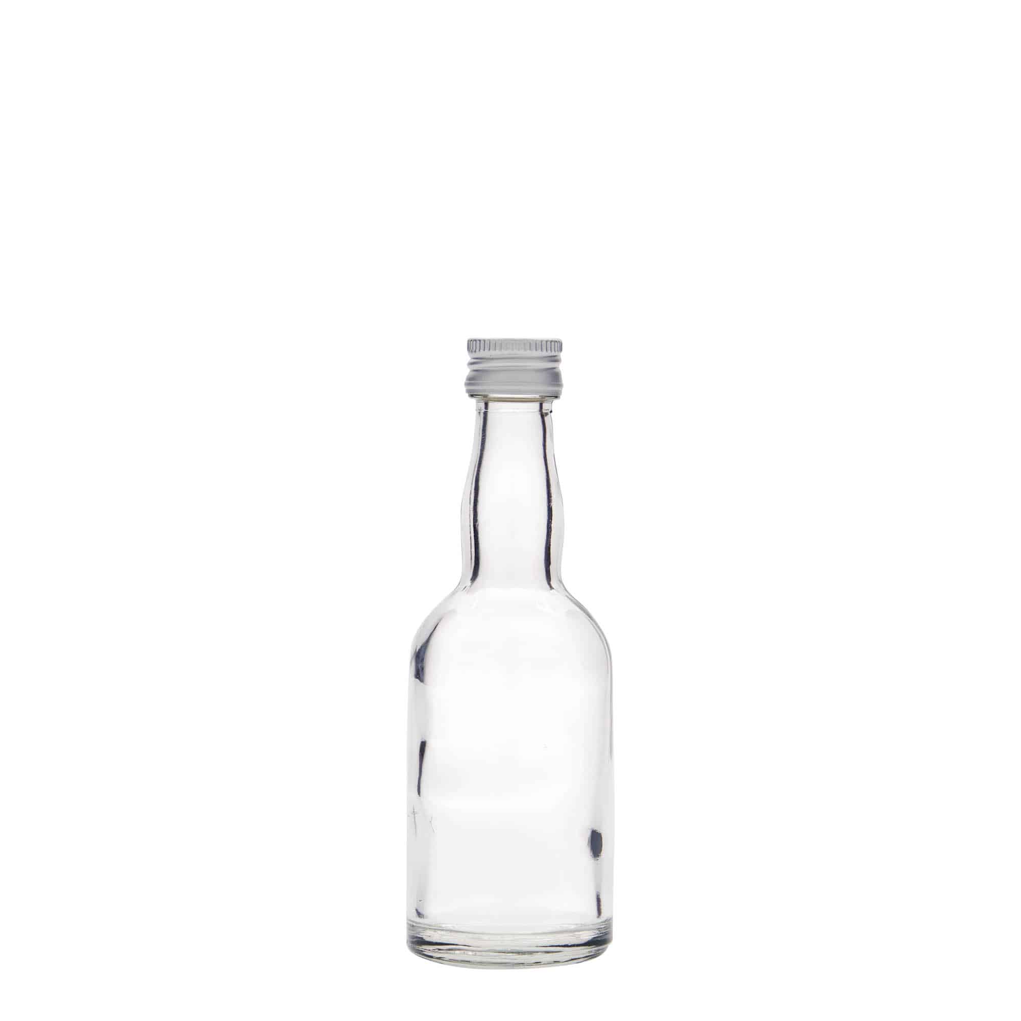 Γυάλινο μπουκάλι 'Proba' 50 ml, στόμιο: PP 18