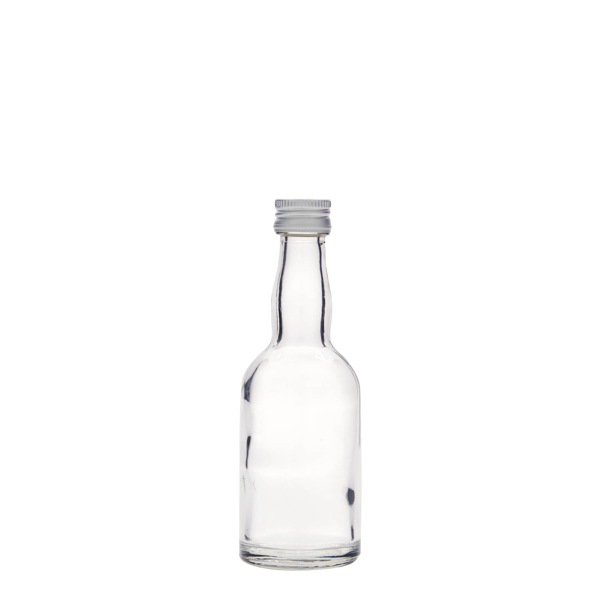 50 ml γυάλινο μπουκάλι 'Proba', στόμιο: PP 18 50 ml γυάλινο μπουκάλι 'Proba', στόμιο: PP 18