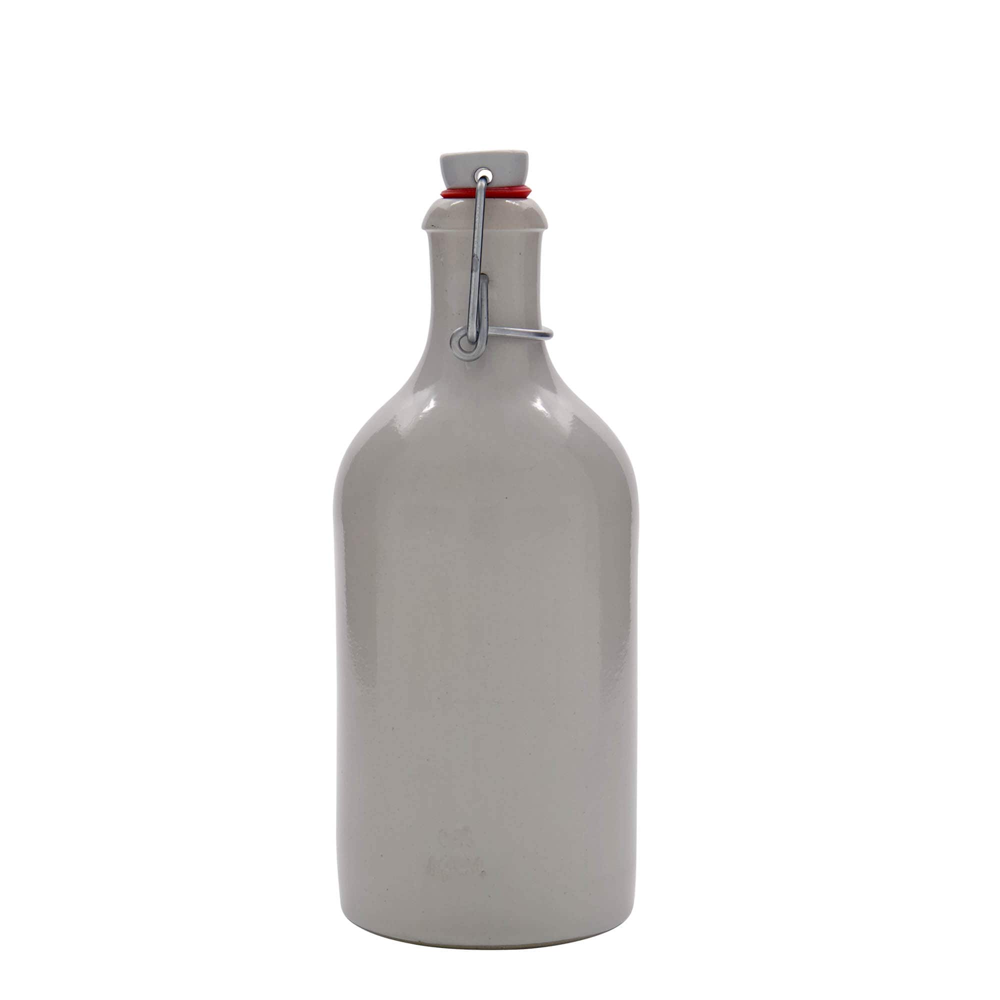 500 ml κανάτα από πηλό, κεραμικό, λευκή, στόμιο: κλείσιμο με σύρτη 500 ml κανάτα από πηλό, κεραμικό, λευκή, στόμιο: κλείσιμο με σύρτη