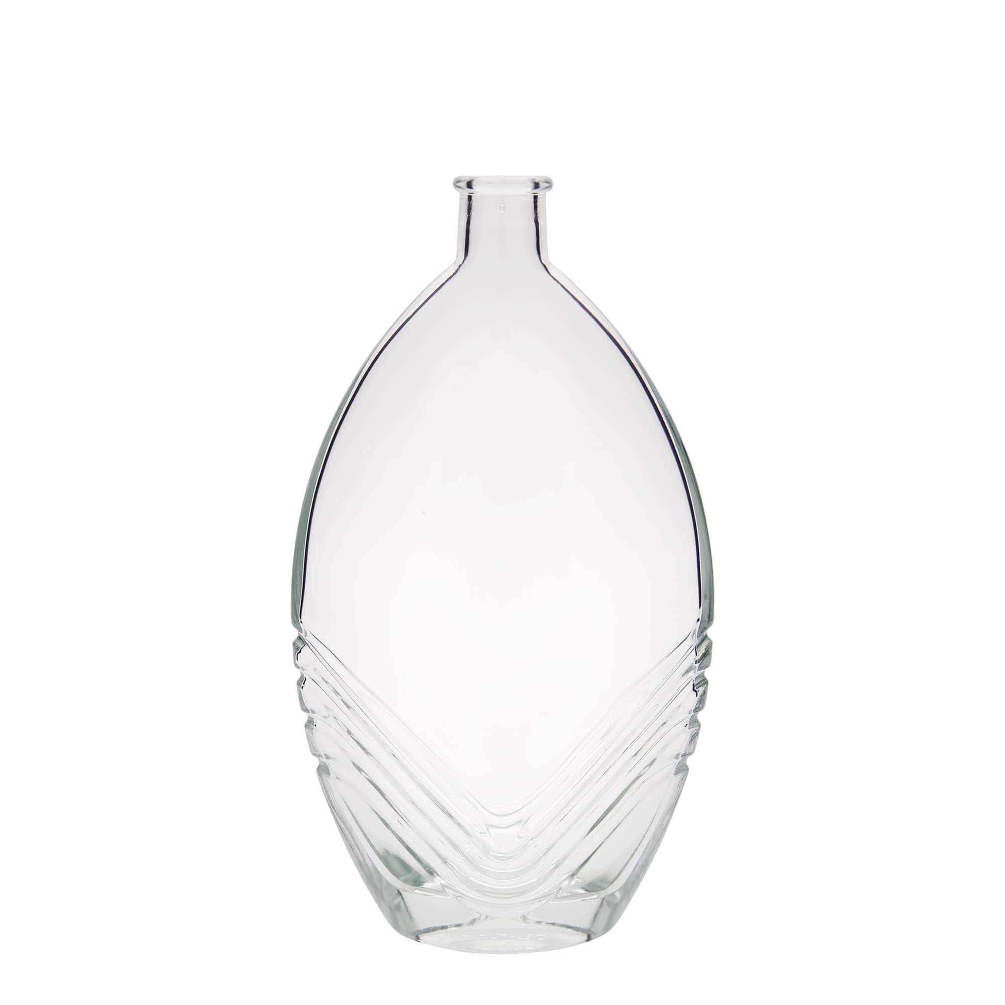 Γυάλινο μπουκάλι 'Florence' 500 ml, οβάλ, στόμιο: φελλός Γυάλινο μπουκάλι 'Florence' 500 ml, οβάλ, στόμιο: φελλός