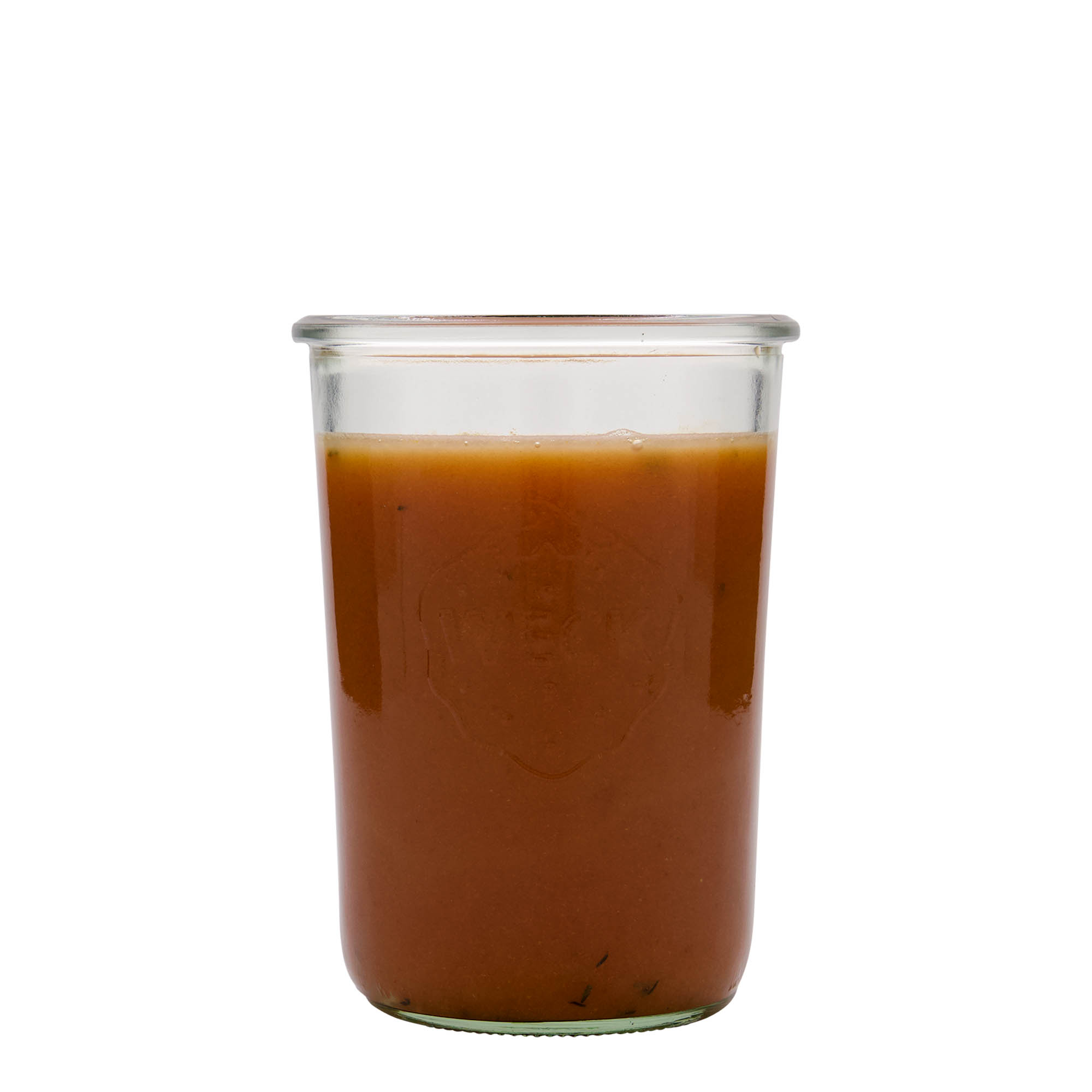 850 ml WECK-Βάζο με καπάκι, Άνοιγμα: Στρογγυλή άκρη 850 ml WECK-Βάζο με καπάκι, Άνοιγμα: Στρογγυλή άκρη