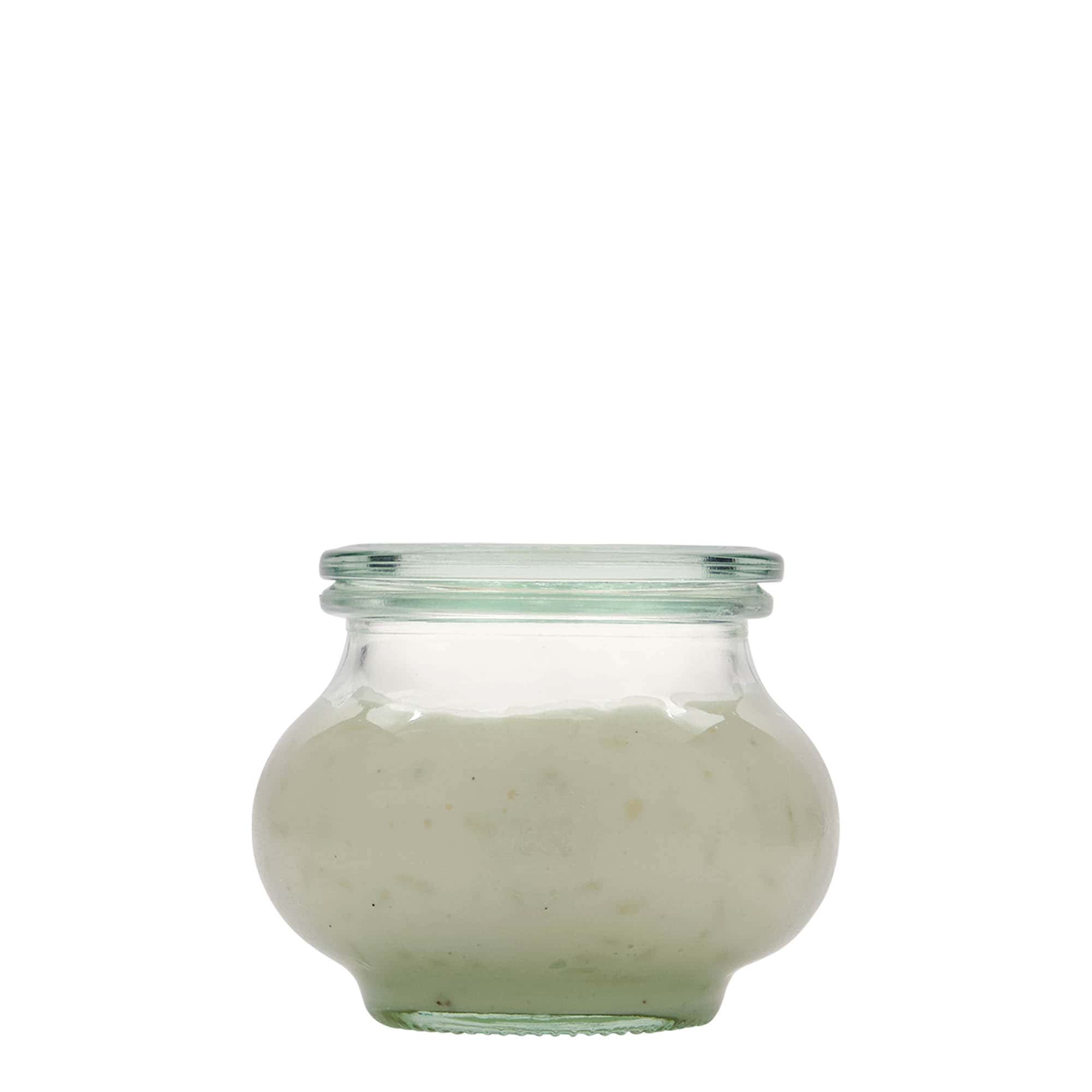 220 ml βάζο WECK, άνοιγμα: στρογγυλή άκρη
