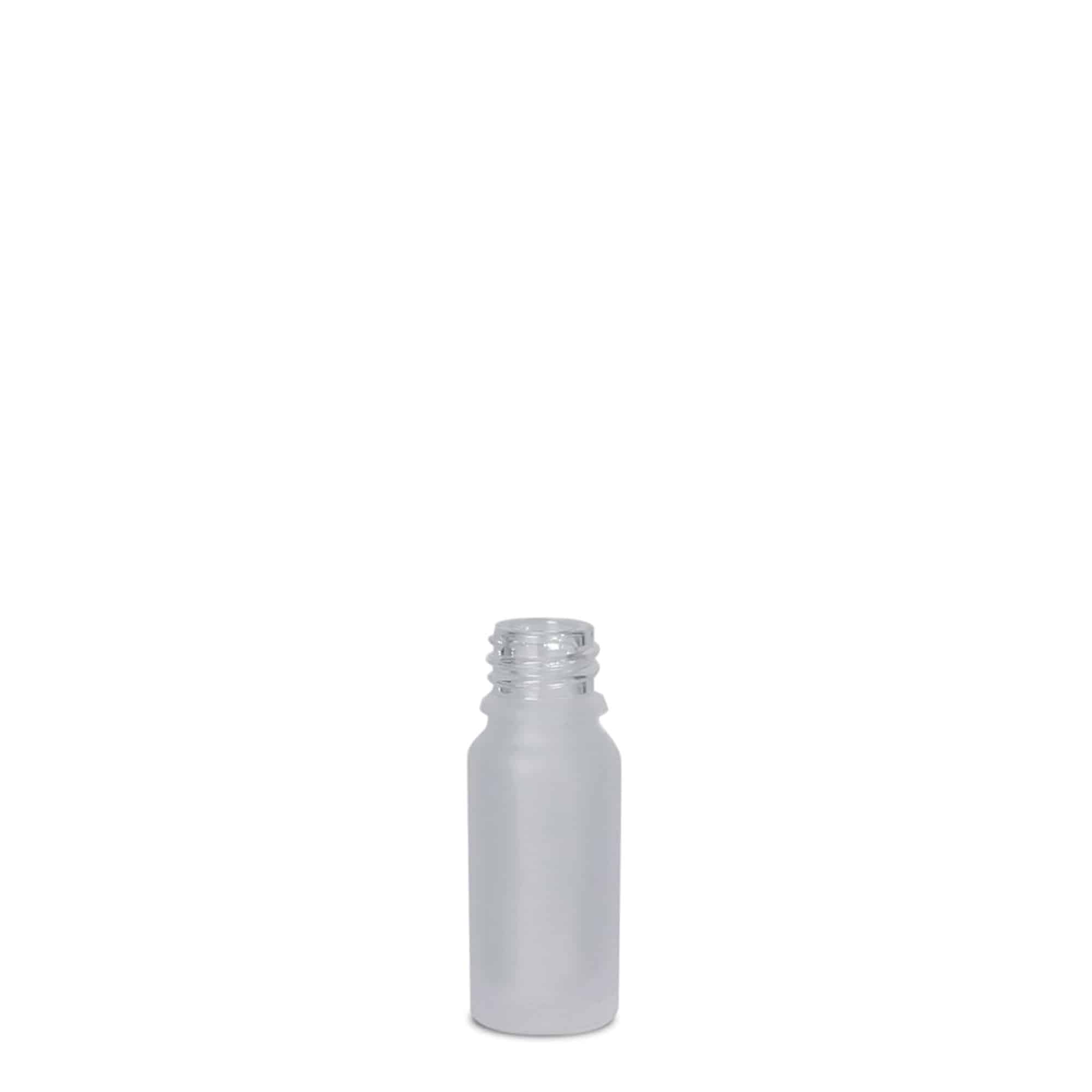 10 ml φιαλίδιο φαρμάκου, γυάλινο, ματ, στόμιο: DIN 18