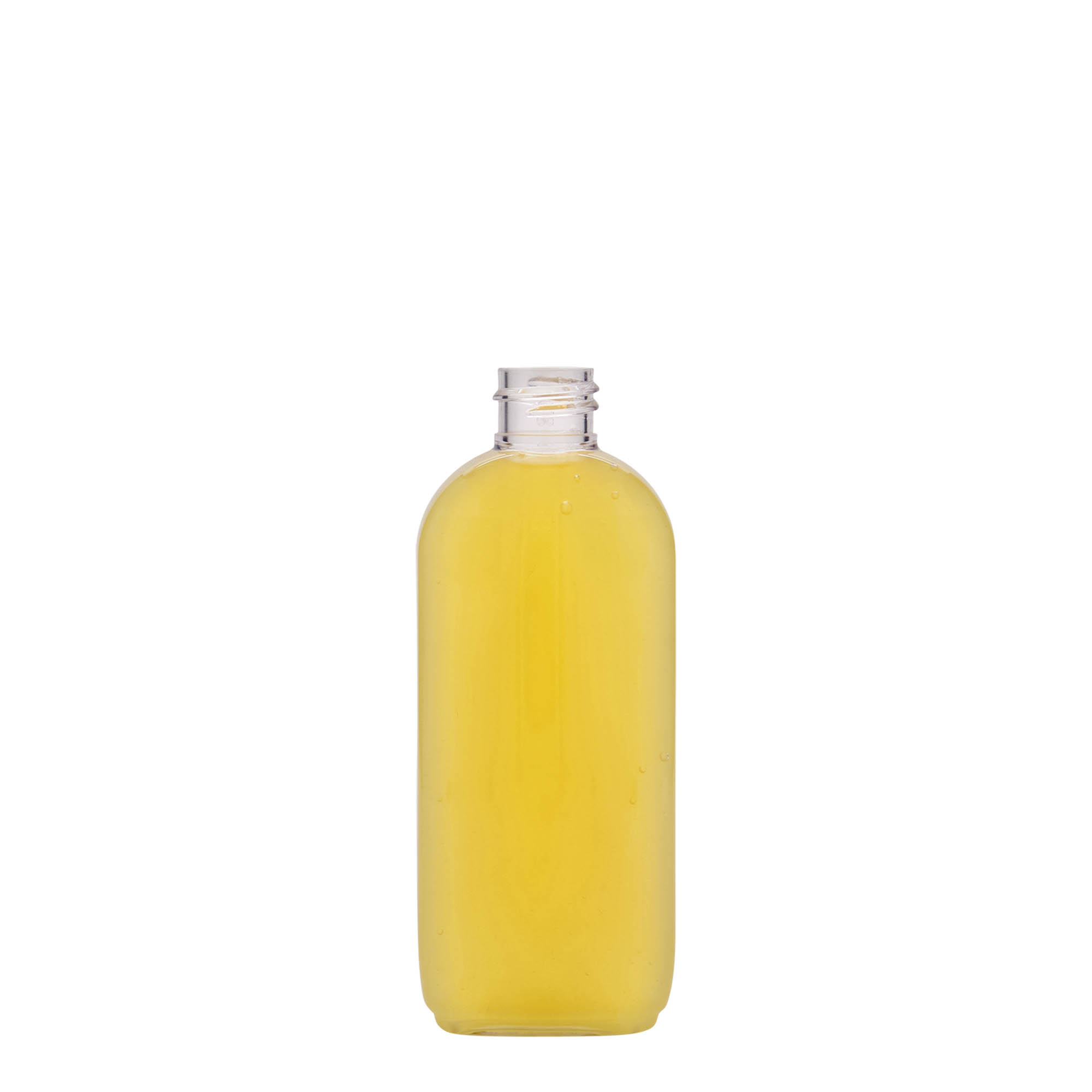 100 ml PET-φιάλη 'Iris', οβάλ, πλαστικό, στόμιο: 20/410 100 ml PET-φιάλη 'Iris', οβάλ, πλαστικό, στόμιο: 20/410