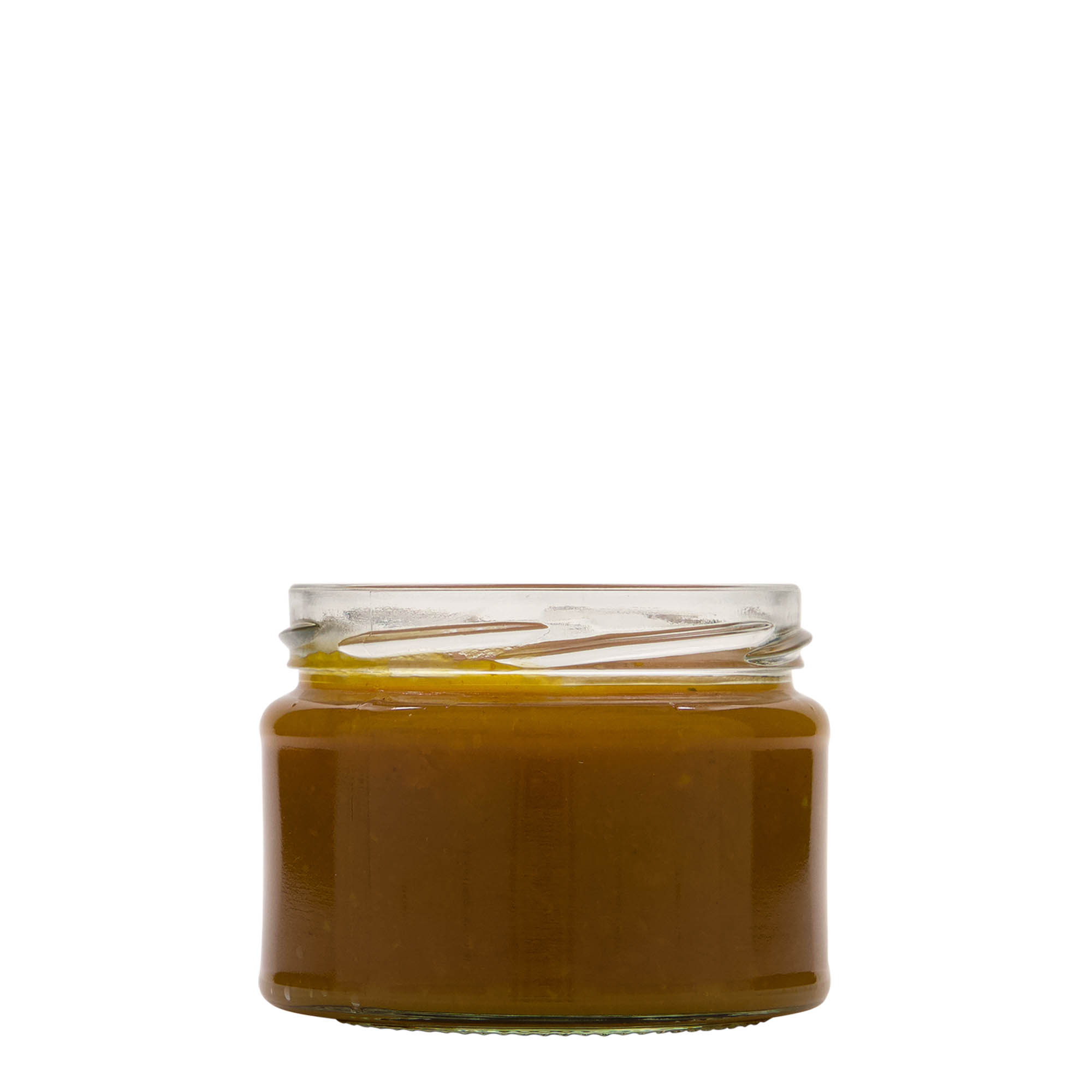 280 ml επίπεδο στρογγυλό γυαλί, στόμιο: Twist-Off (TO 82)