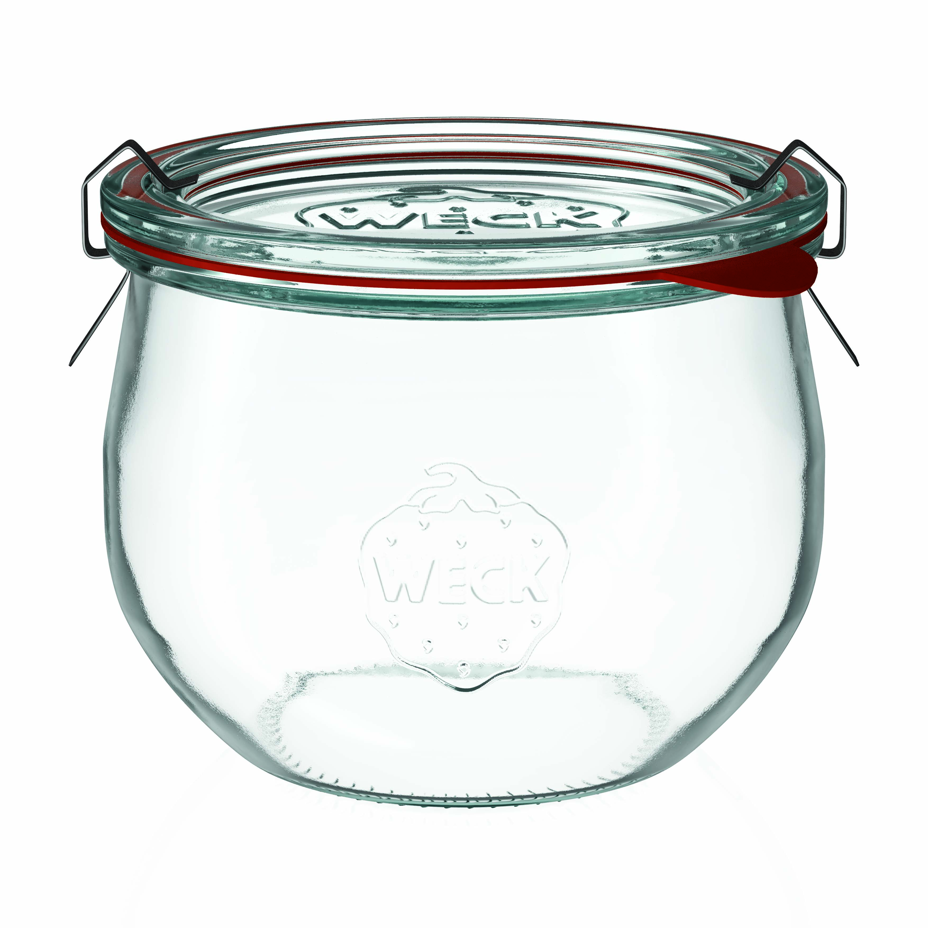 580 ml WECK-Βάζο Τούλπας #, Άνοιγμα: Στρογγυλή άκρη 580 ml WECK-Βάζο Τούλπας #, Άνοιγμα: Στρογγυλή άκρη