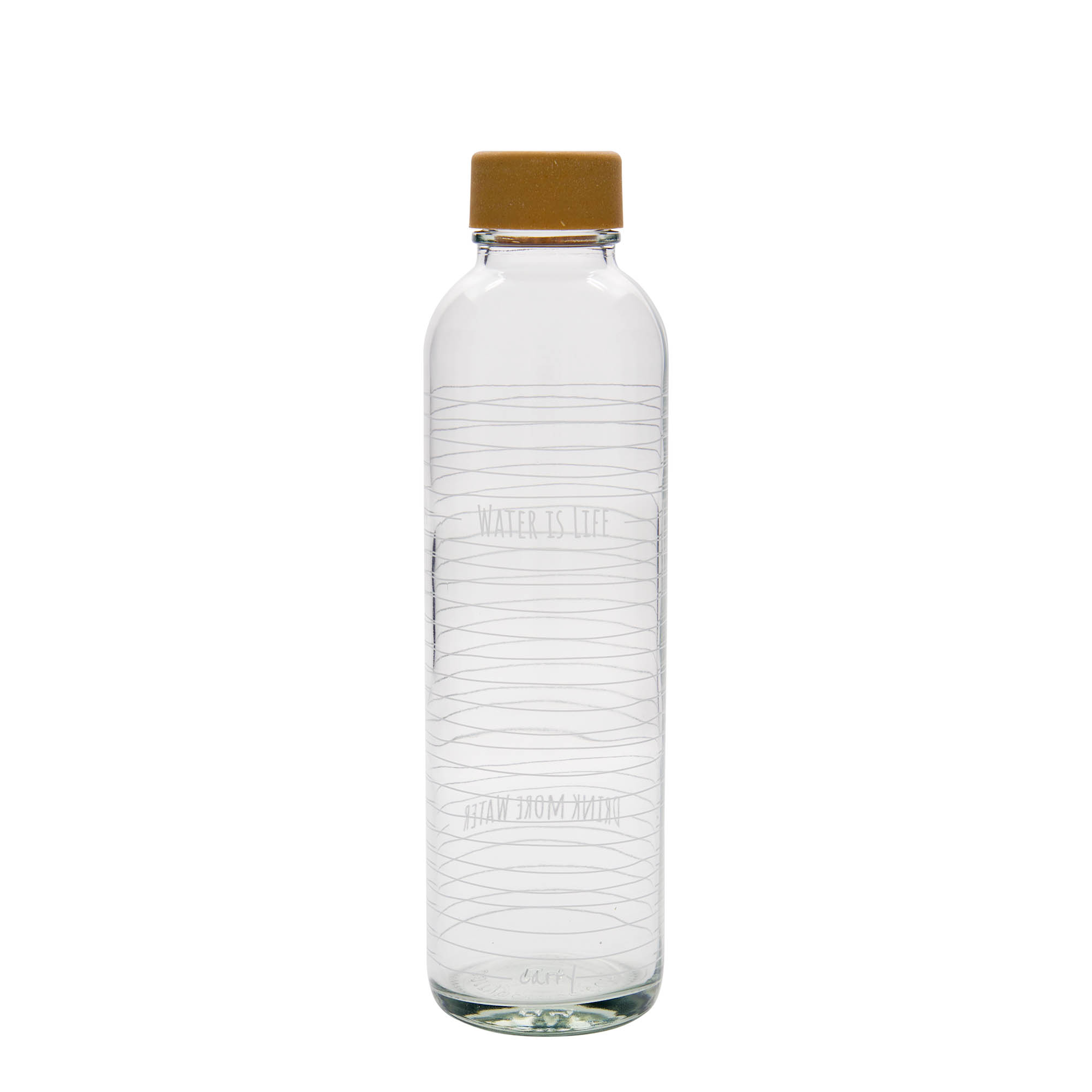 Παγούρι 'CARRY Bottle' 700 ml, σχέδιο: Water is Life, στόμιο: βιδωτό πώμα