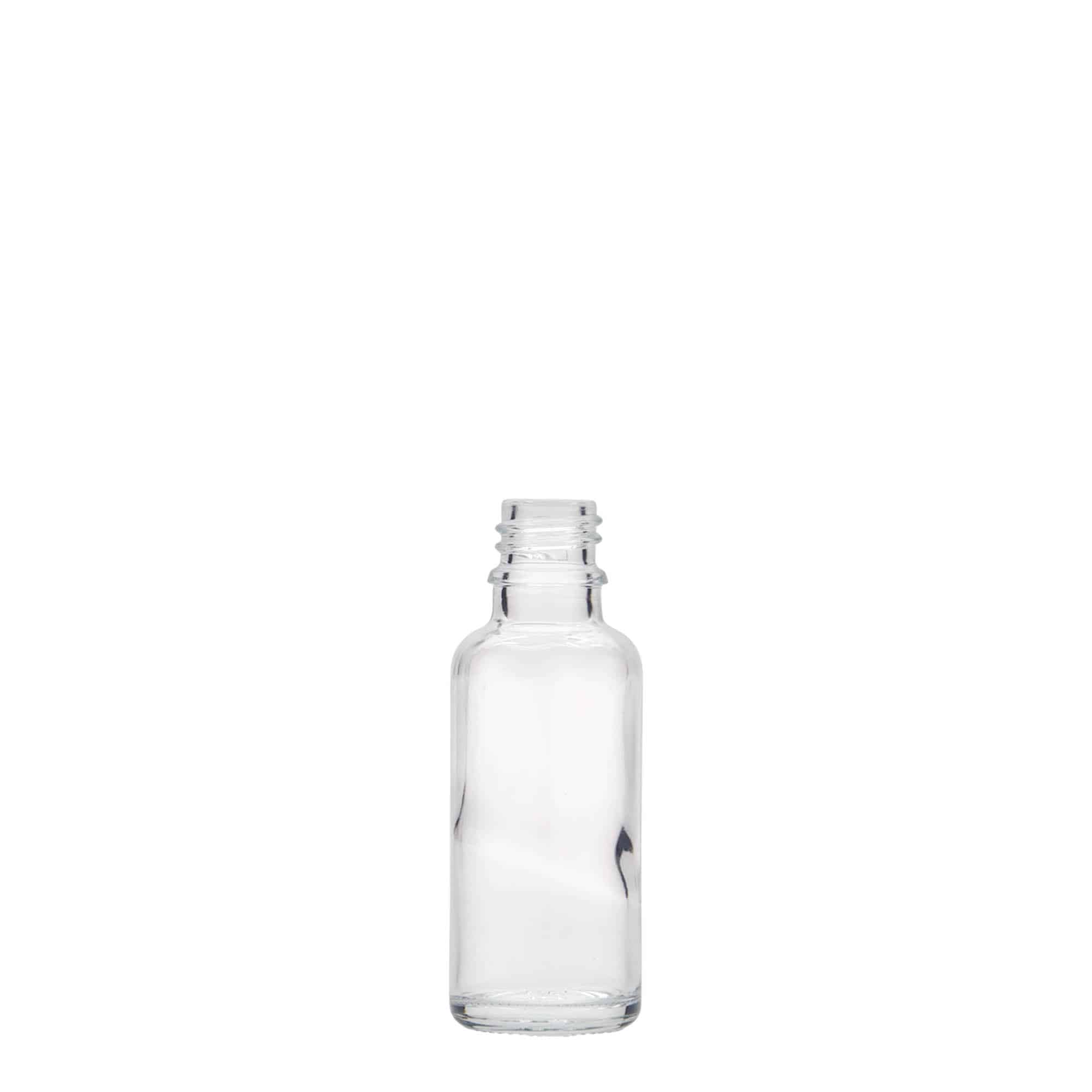 30 ml φιαλίδιο φαρμάκου, γυαλί, στόμιο: DIN 18