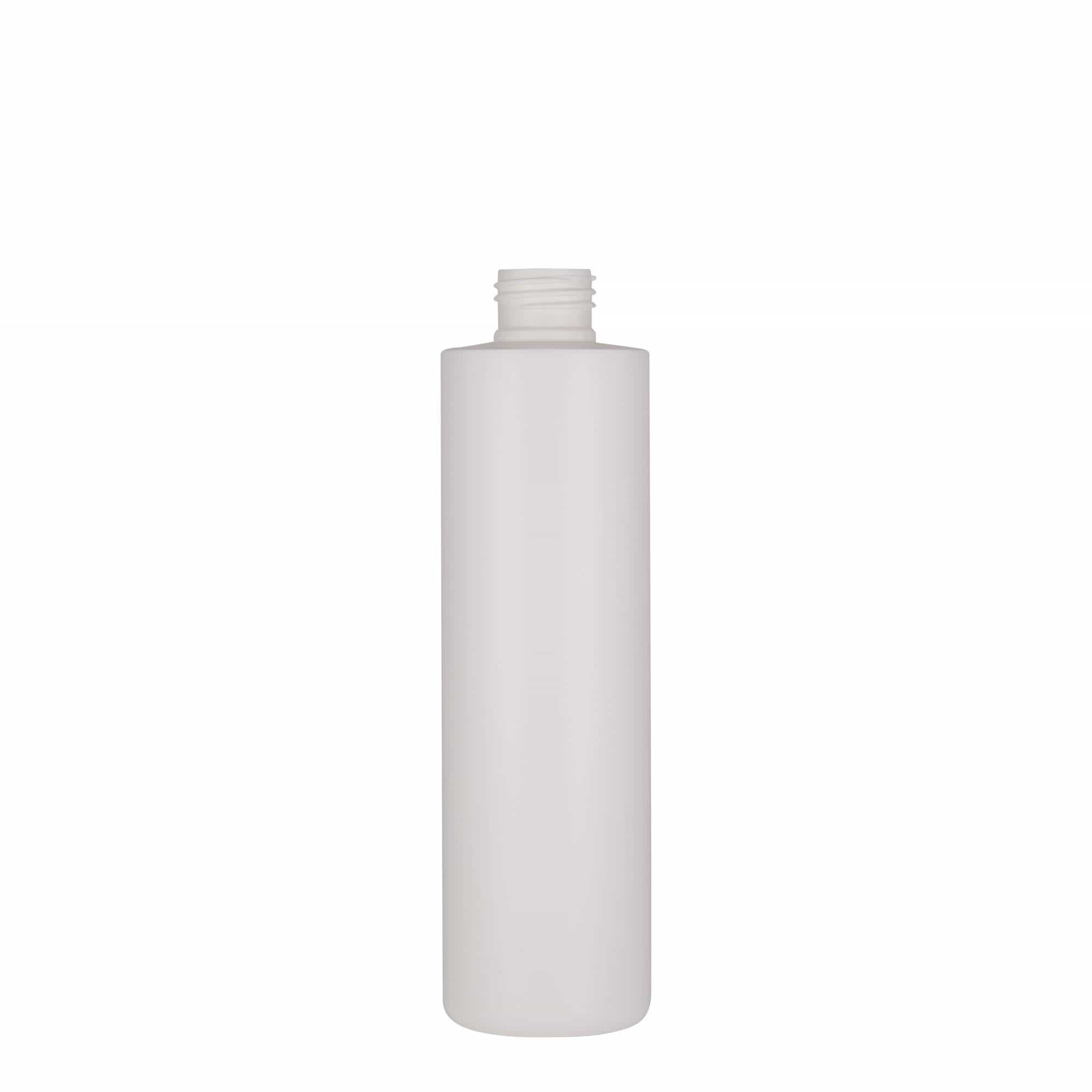 250 ml πλαστικό μπουκάλι 'Pipe', HDPE, λευκό, στόμιο: 24/410 250 ml πλαστικό μπουκάλι 'Pipe', HDPE, λευκό, στόμιο: 24/410