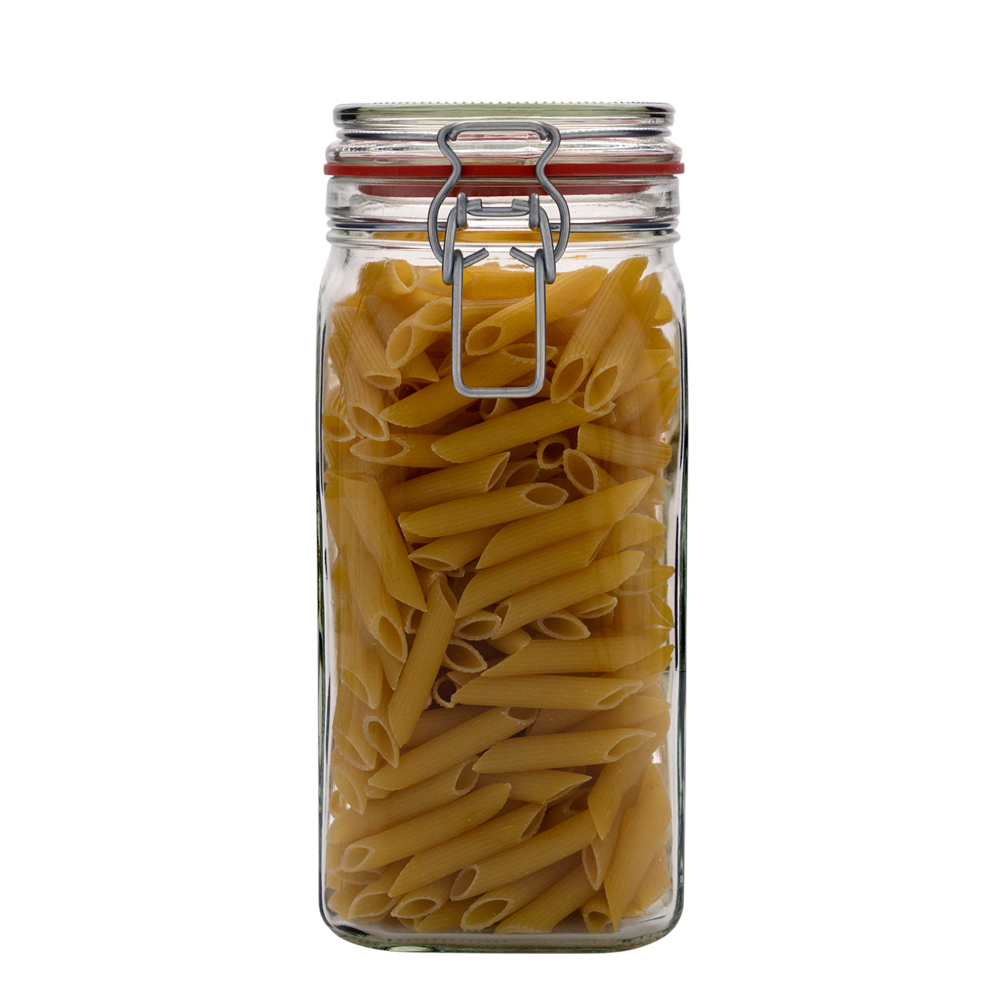 1.540 ml βάζο με σύρμα κλεισίματος #, τετράγωνο, στόμιο: κλείσιμο με σύρμα