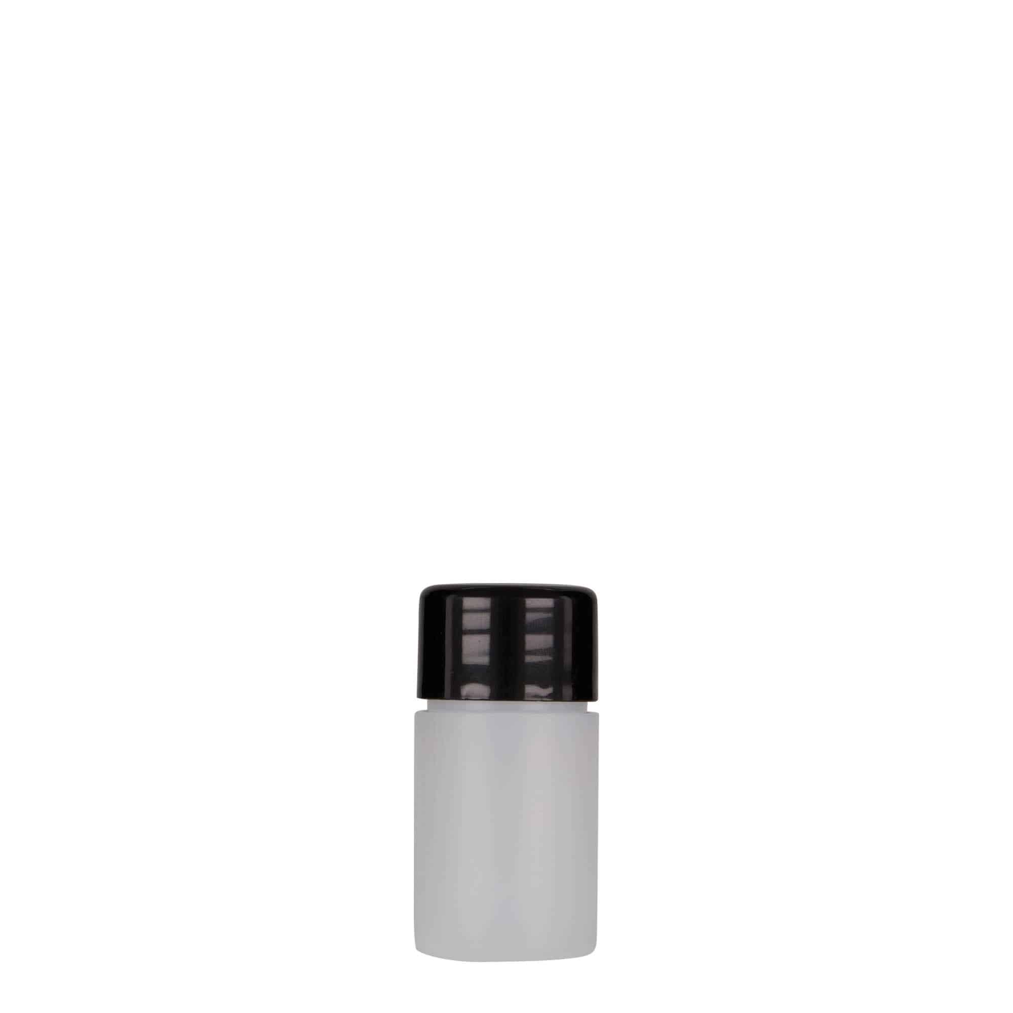 Πλαστικό μπουκάλι 'Tuffy' 15 ml, HDPE, φυσικό χρώμα, στόμιο: 24/410