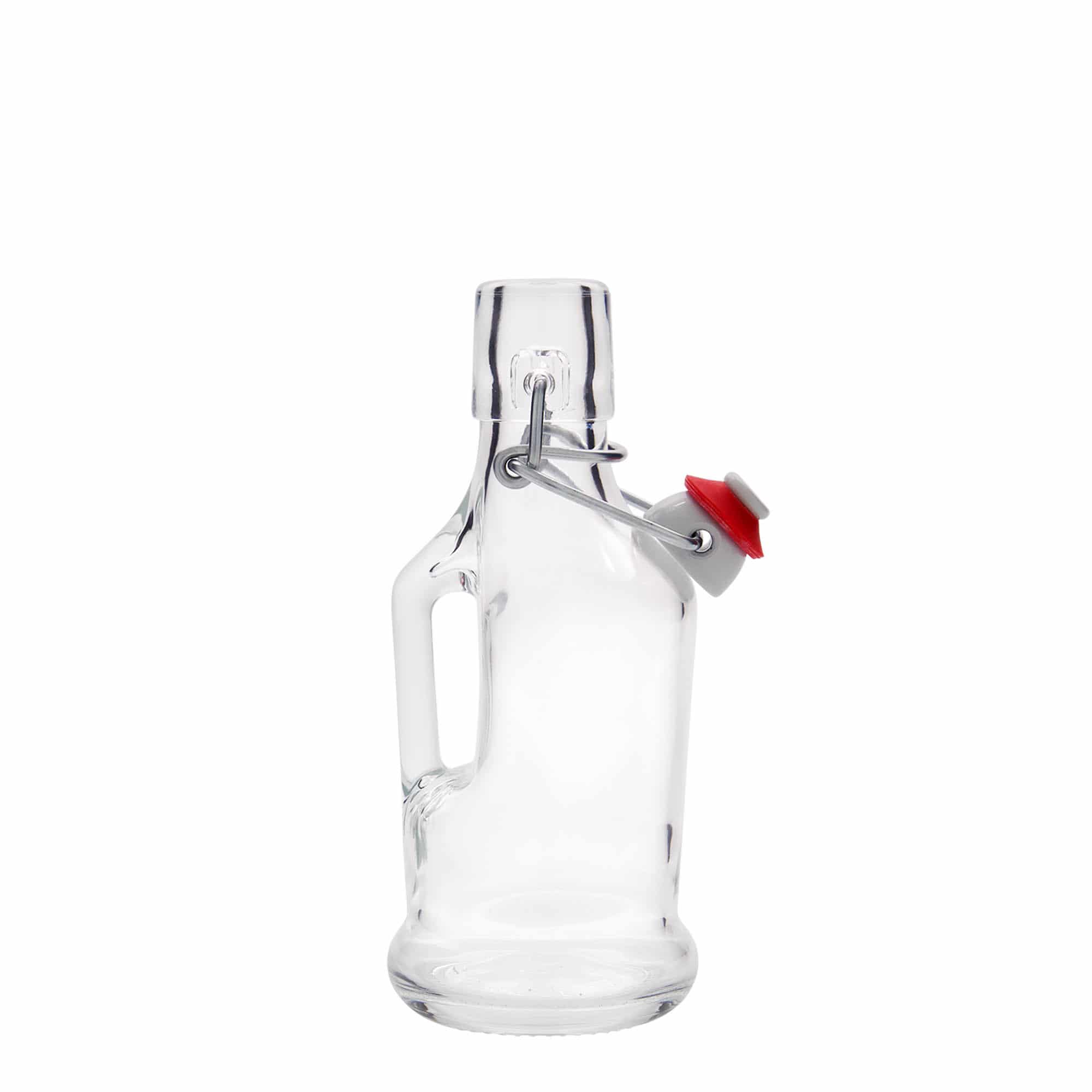 200 ml γυάλινο μπουκάλι 'Classica', στόμιο: κούμπωμα με μπρούτζινο κλιπ