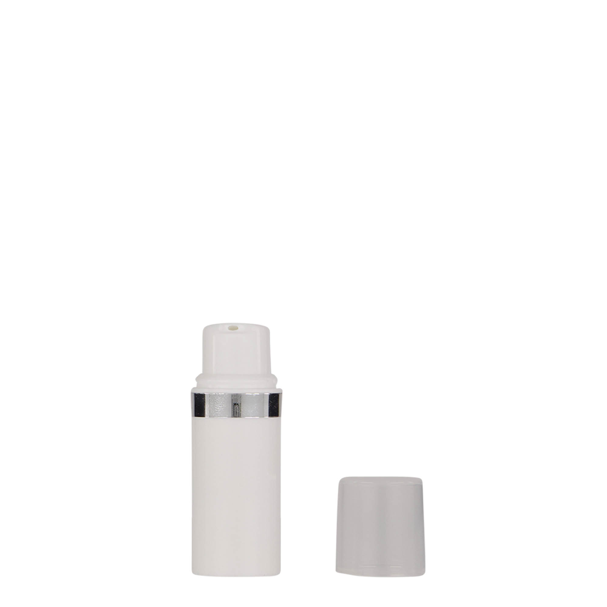 5 ml Airless Διανομέας 'Nano', πλαστικό PP, λευκό 5 ml Airless Διανομέας 'Nano', πλαστικό PP, λευκό
