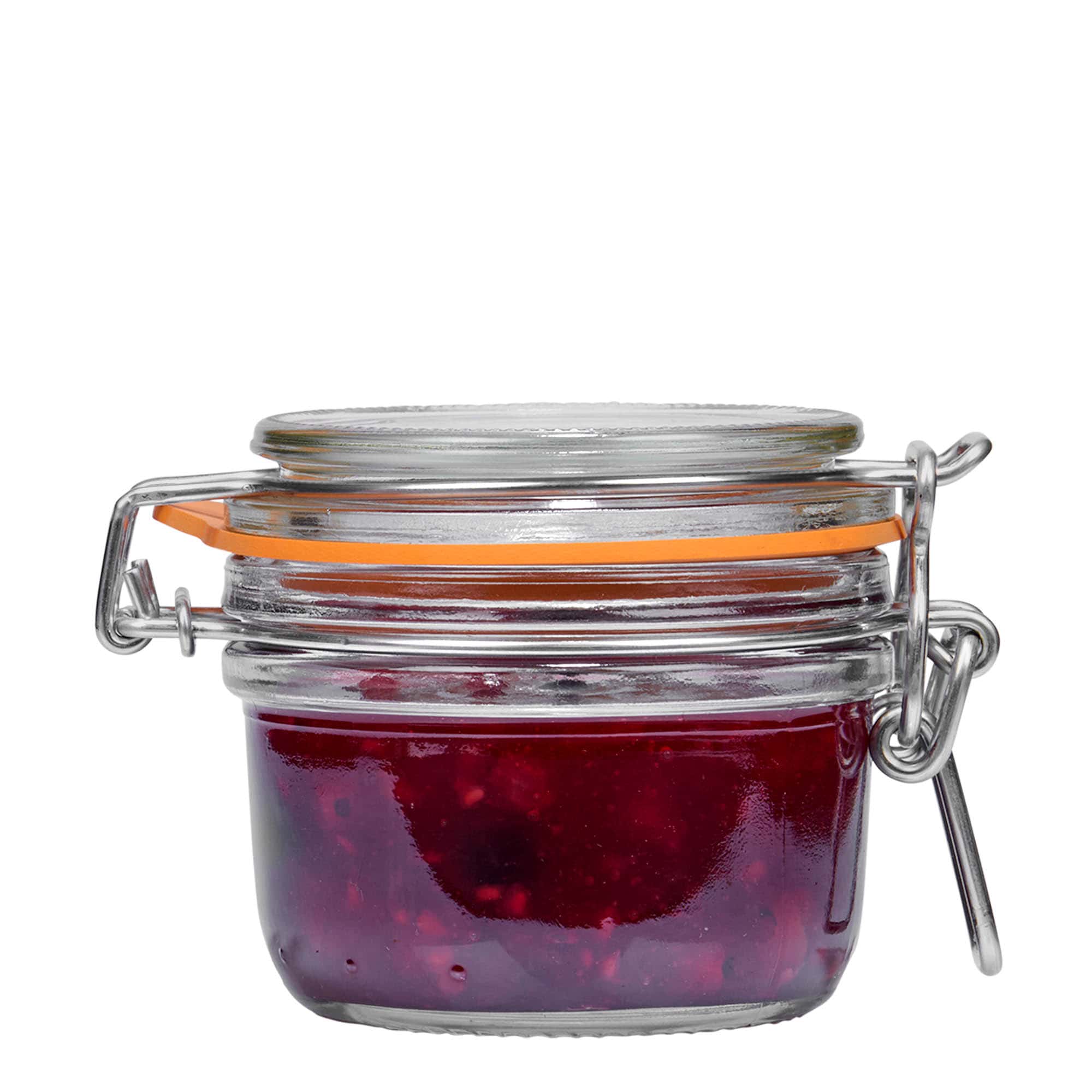 125 ml βάζο με μεταλλικό κλιπ 'Le Parfait Super Terrine', στόμιο: κλείσιμο με μεταλλικό κλιπ