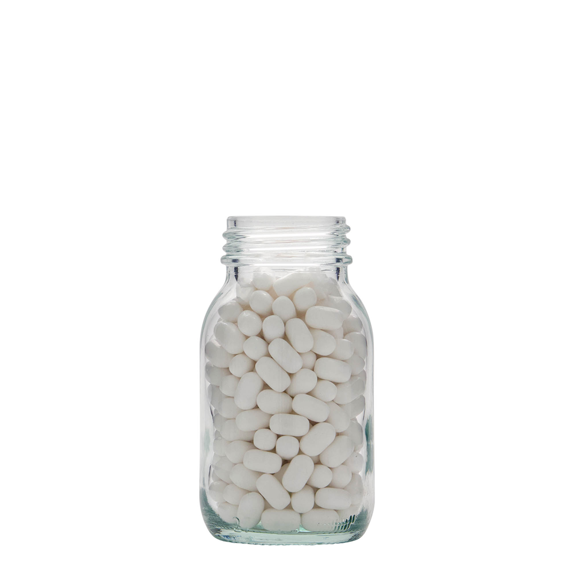 125 ml βάζο με φαρδύ λαιμό, στόμιο: DIN 40