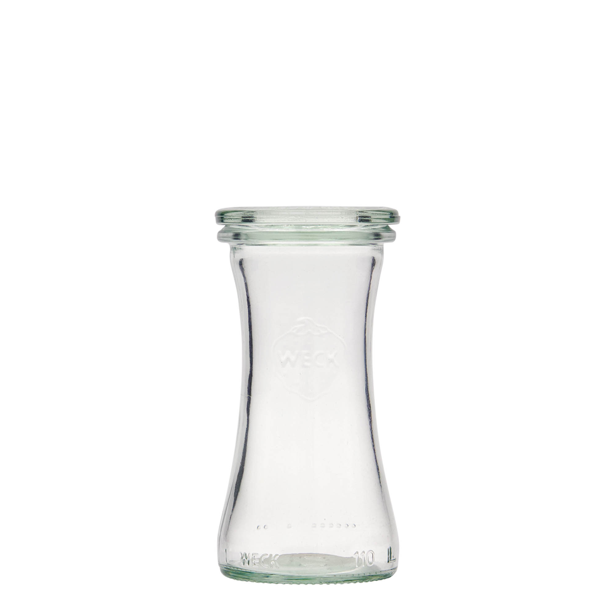 110 ml βάζο WECK-Delikatessenglas, στόμιο: στρογγυλή άκρη 110 ml βάζο WECK-Delikatessenglas, στόμιο: στρογγυλή άκρη
