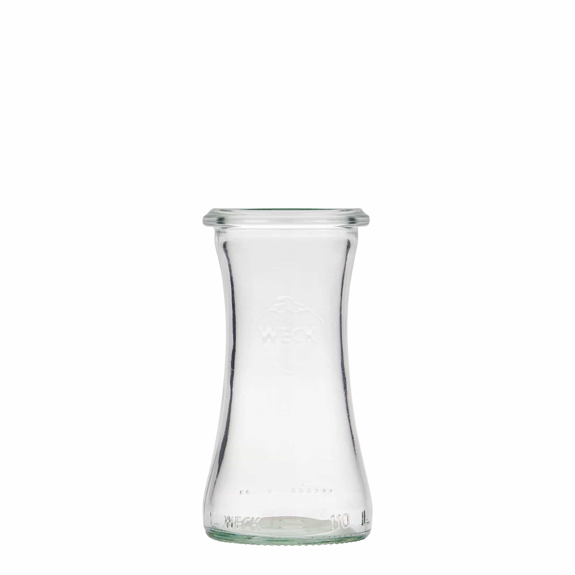 110 ml βάζο WECK-Delikatessenglas, στόμιο: στρογγυλή άκρη