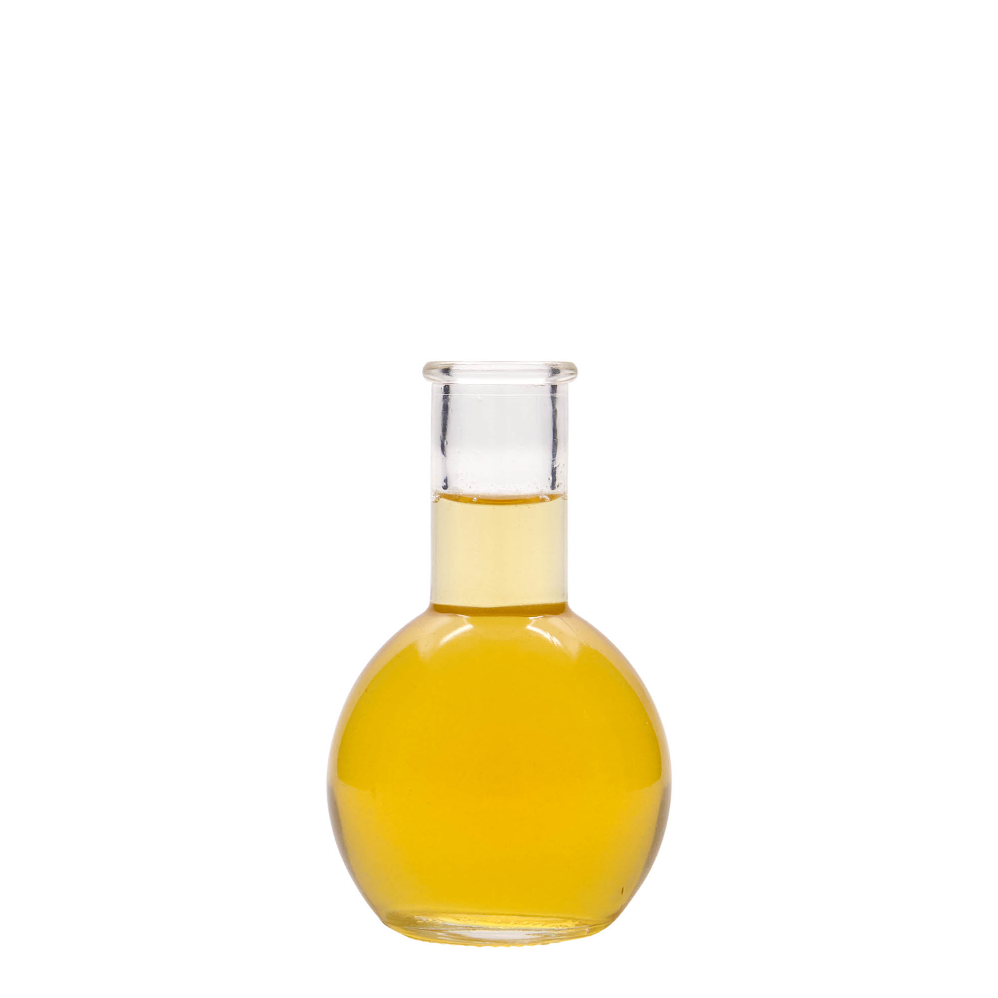 100 ml γυάλινο μπουκάλι 'Tulipano', στόμιο: φελλός