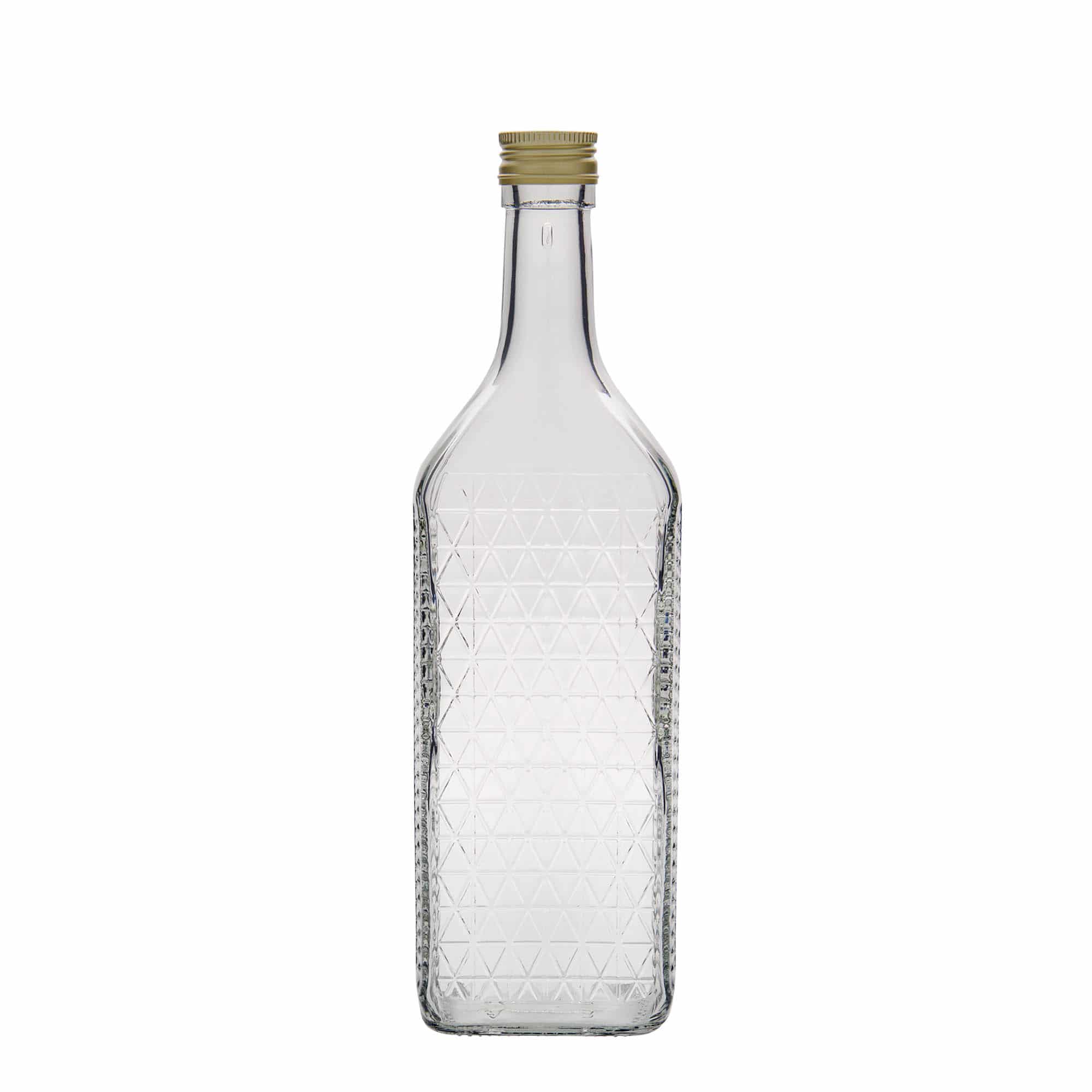700 ml γυάλινο μπουκάλι 'Caruso', ορθογώνιο, στόμιο: PP 31,5