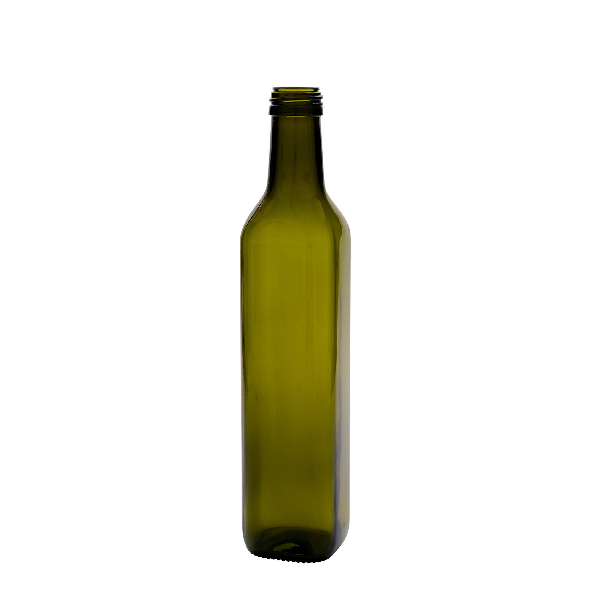 500 ml γυάλινο μπουκάλι 'Marasca', τετράγωνο, παλαιωμένο πράσινο, στόμιο: PP 31,5 500 ml γυάλινο μπουκάλι 'Marasca', τετράγωνο, παλαιωμένο πράσινο, στόμιο: PP 31,5