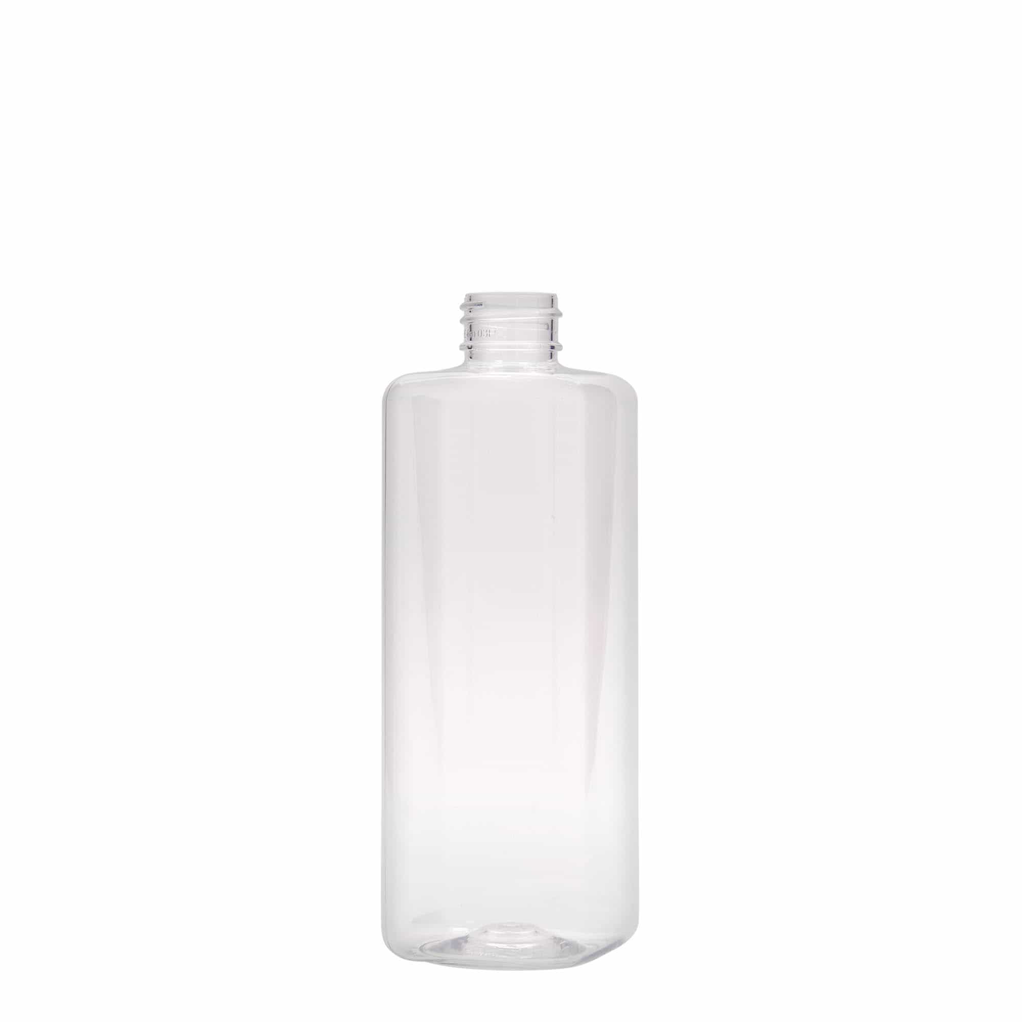 Μπουκάλι PET 'Karl' 300 ml, τετράγωνο, πλαστικό, στόμιο: 24/410