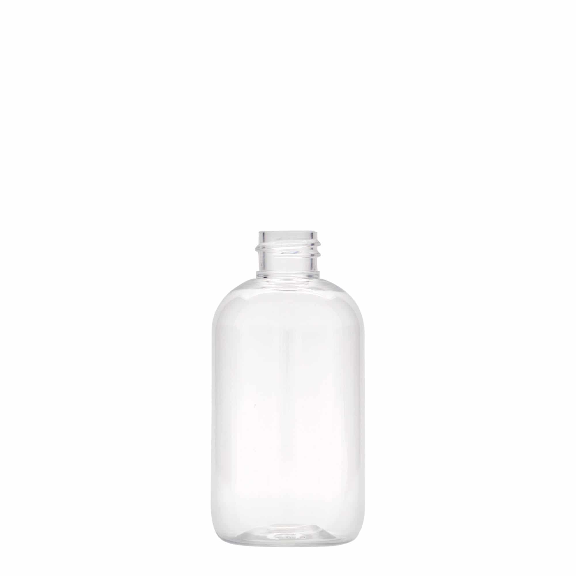 Μπουκάλι PET 'Boston' 100 ml, πλαστικό, στόμιο: GPI 20/410 Μπουκάλι PET 'Boston' 100 ml, πλαστικό, στόμιο: GPI 20/410