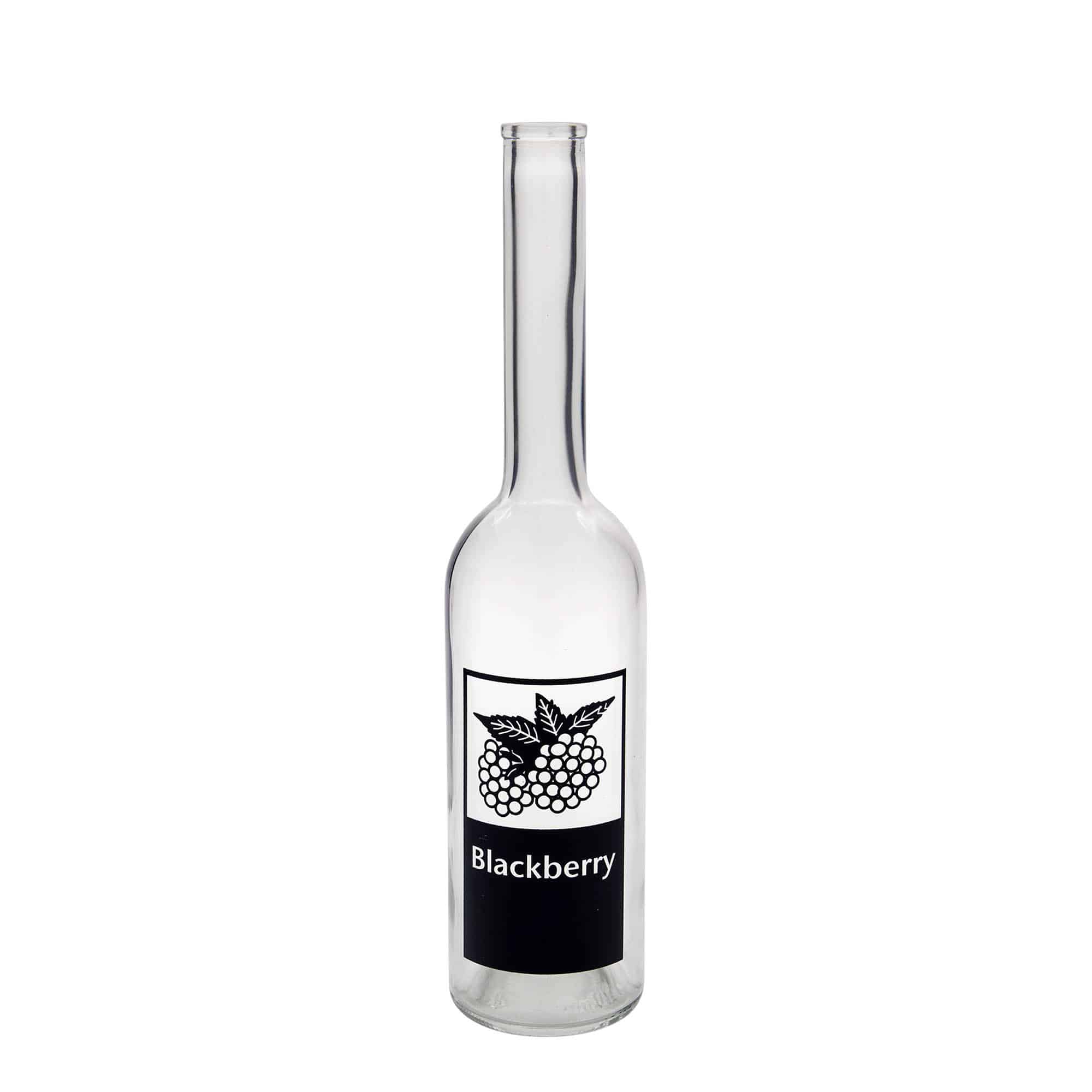 Γυάλινο μπουκάλι 'Opera' 500 ml, σχέδιο: Blackberry, στόμιο: φελλός Γυάλινο μπουκάλι 'Opera' 500 ml, σχέδιο: Blackberry, στόμιο: φελλός
