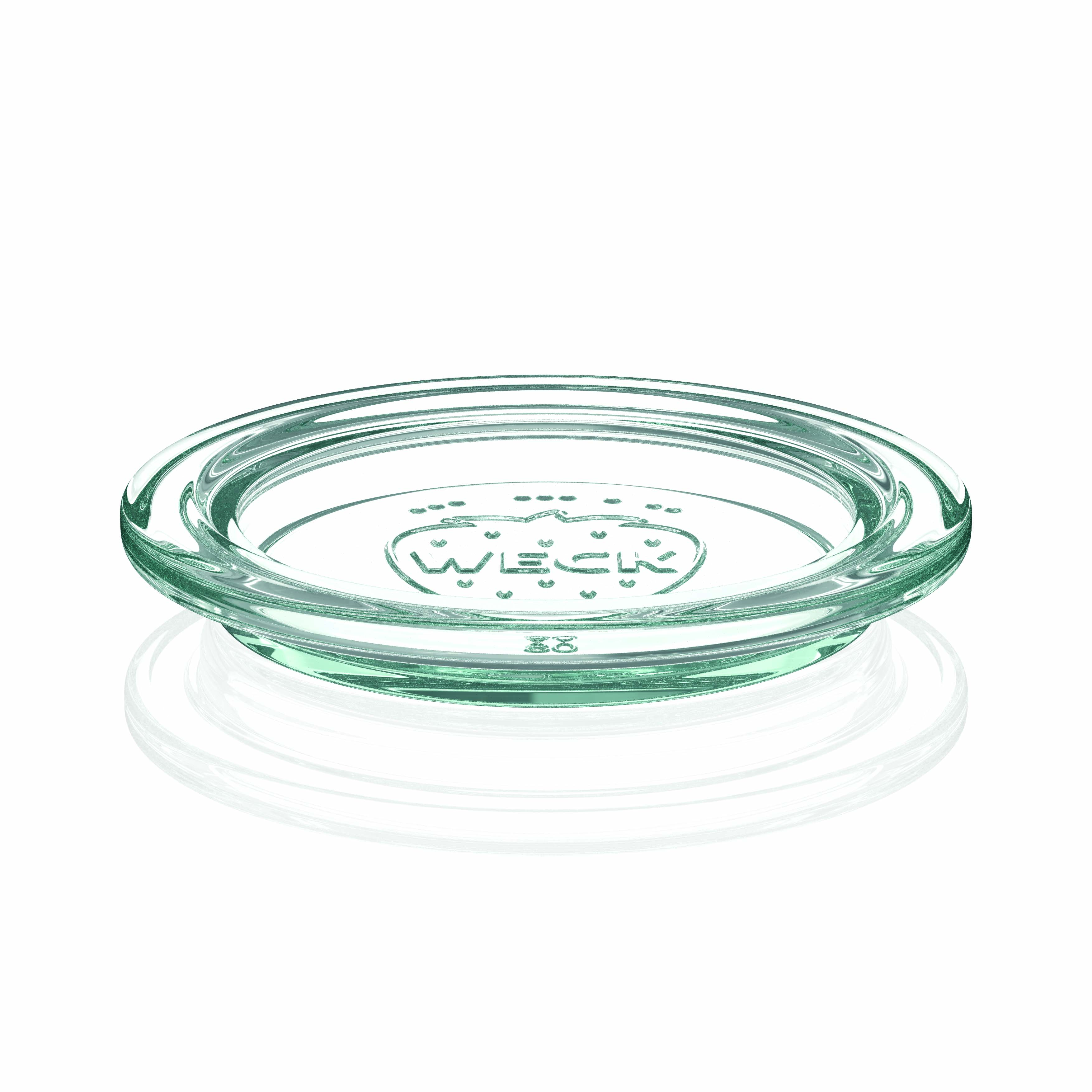 6x Βάζο-τουλίπα WECK 370 ml με γυάλινο καπάκι RR 80