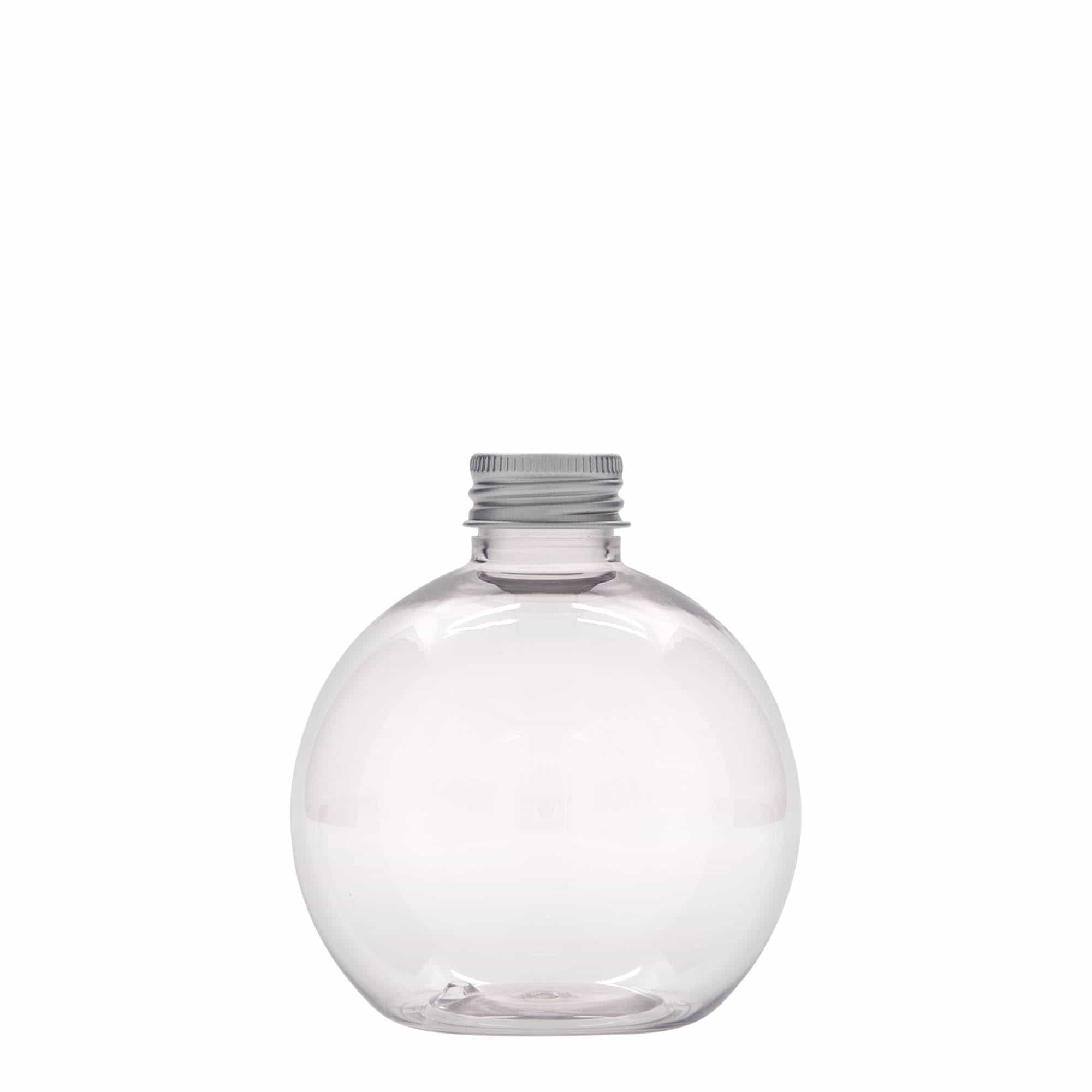 Μπουκάλι PET 'Perry' 250 ml, στρογγυλό, πλαστικό, στόμιο: GPI 24/410