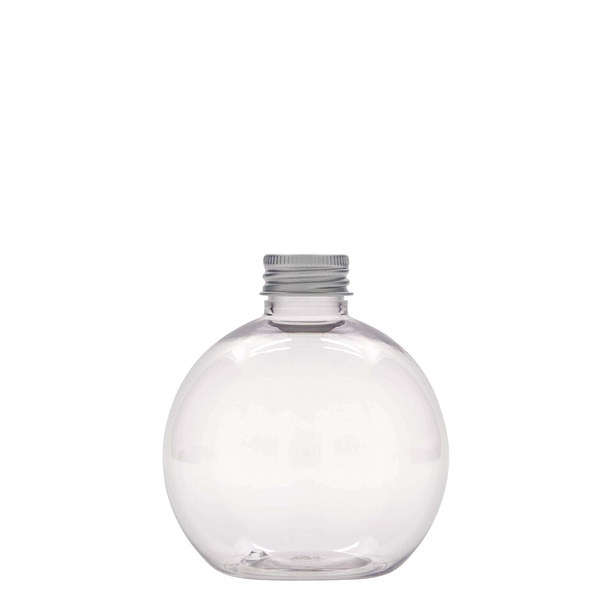 250 ml PET-φιάλη 'Perry', στρογγυλή, πλαστικό, στόμιο: 24/410