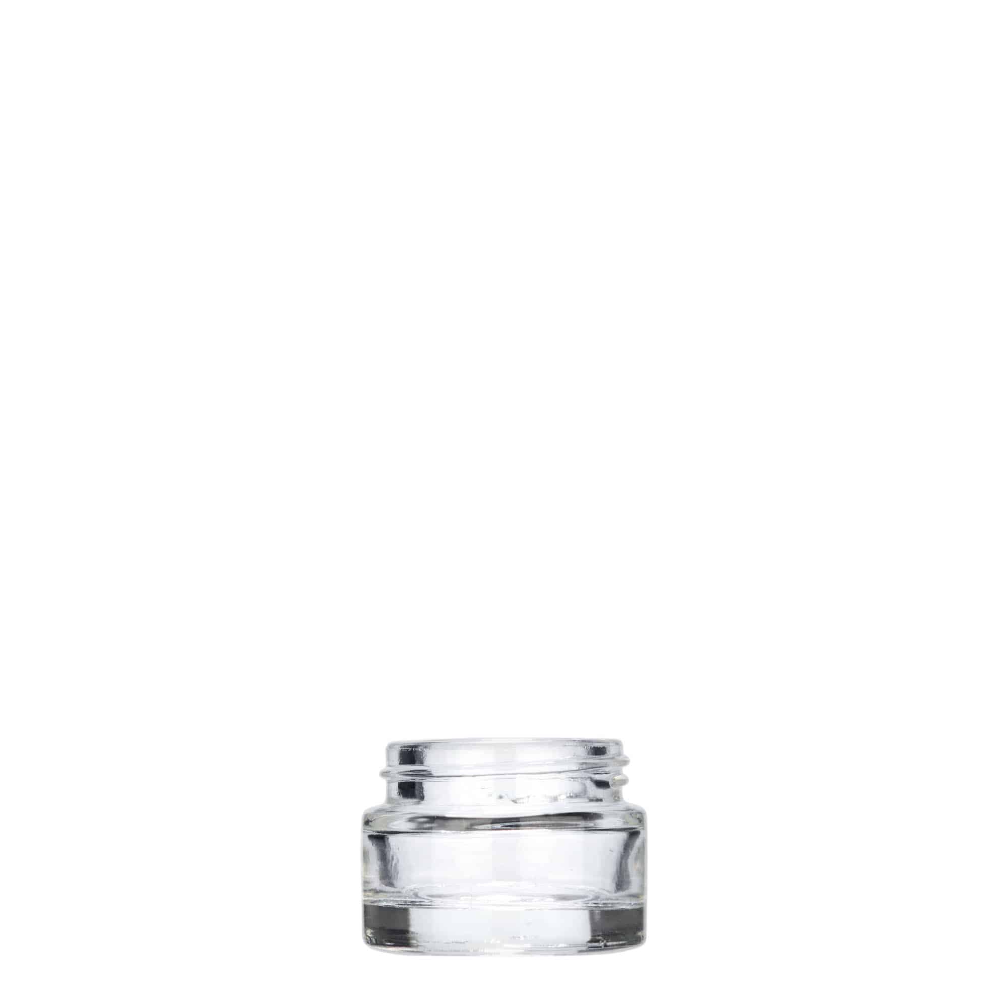 5 ml βαζάκι 'Beauty', γυαλί, στόμιο: βιδωτό καπάκι
