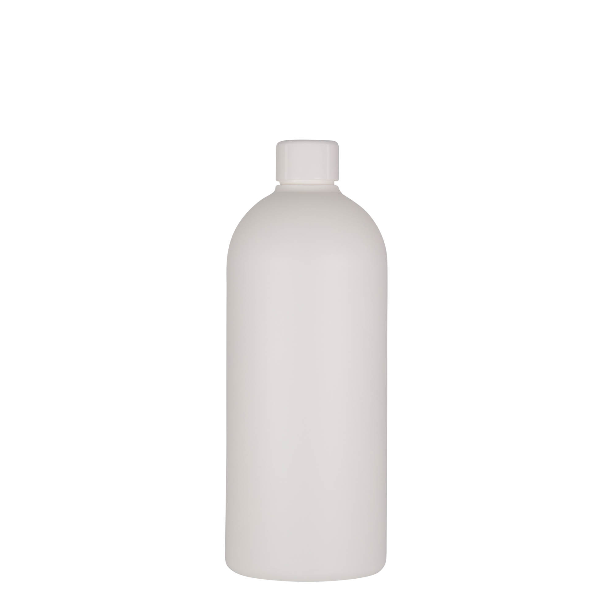 500 ml πλαστικό μπουκάλι 'Tuffy', HDPE, λευκό, στόμιο: 24/410