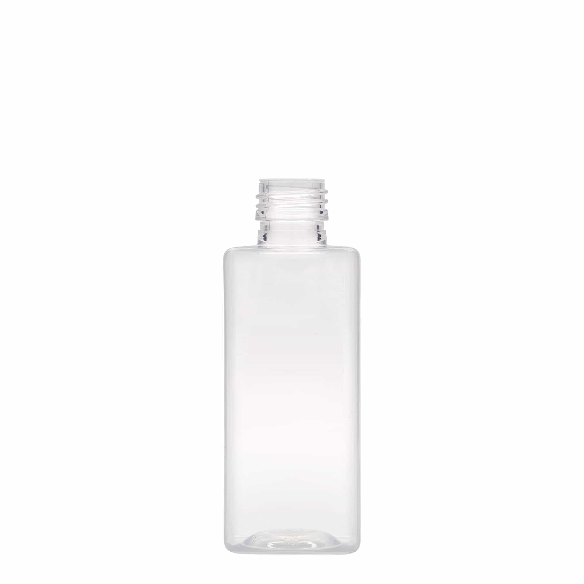 250 ml φιάλη PET 'Karl', τετράγωνη, πλαστικό, στόμιο: PP 28 250 ml φιάλη PET 'Karl', τετράγωνη, πλαστικό, στόμιο: PP 28