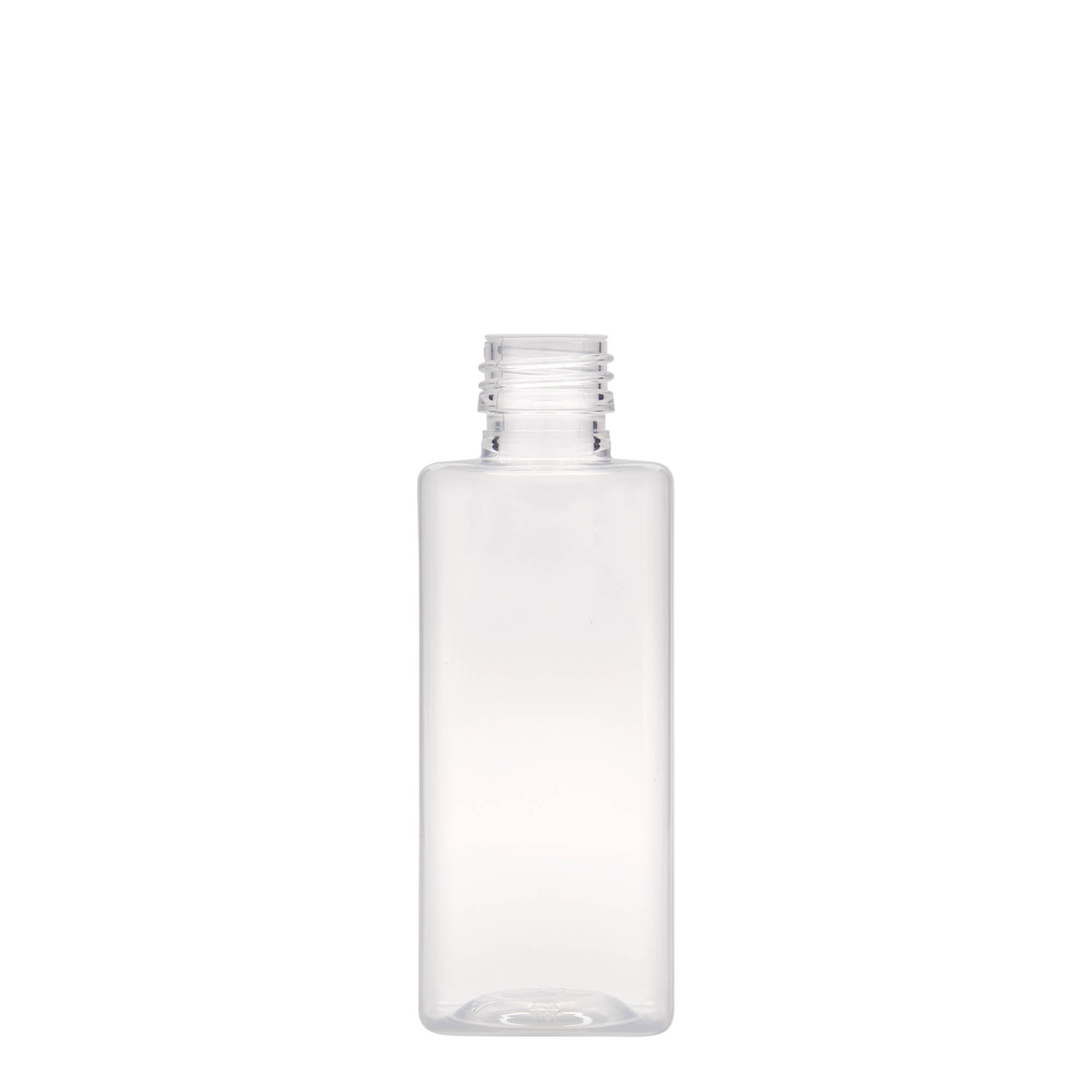 250 ml φιάλη PET 'Karl', τετράγωνη, πλαστικό, στόμιο: PP 28 250 ml φιάλη PET 'Karl', τετράγωνη, πλαστικό, στόμιο: PP 28