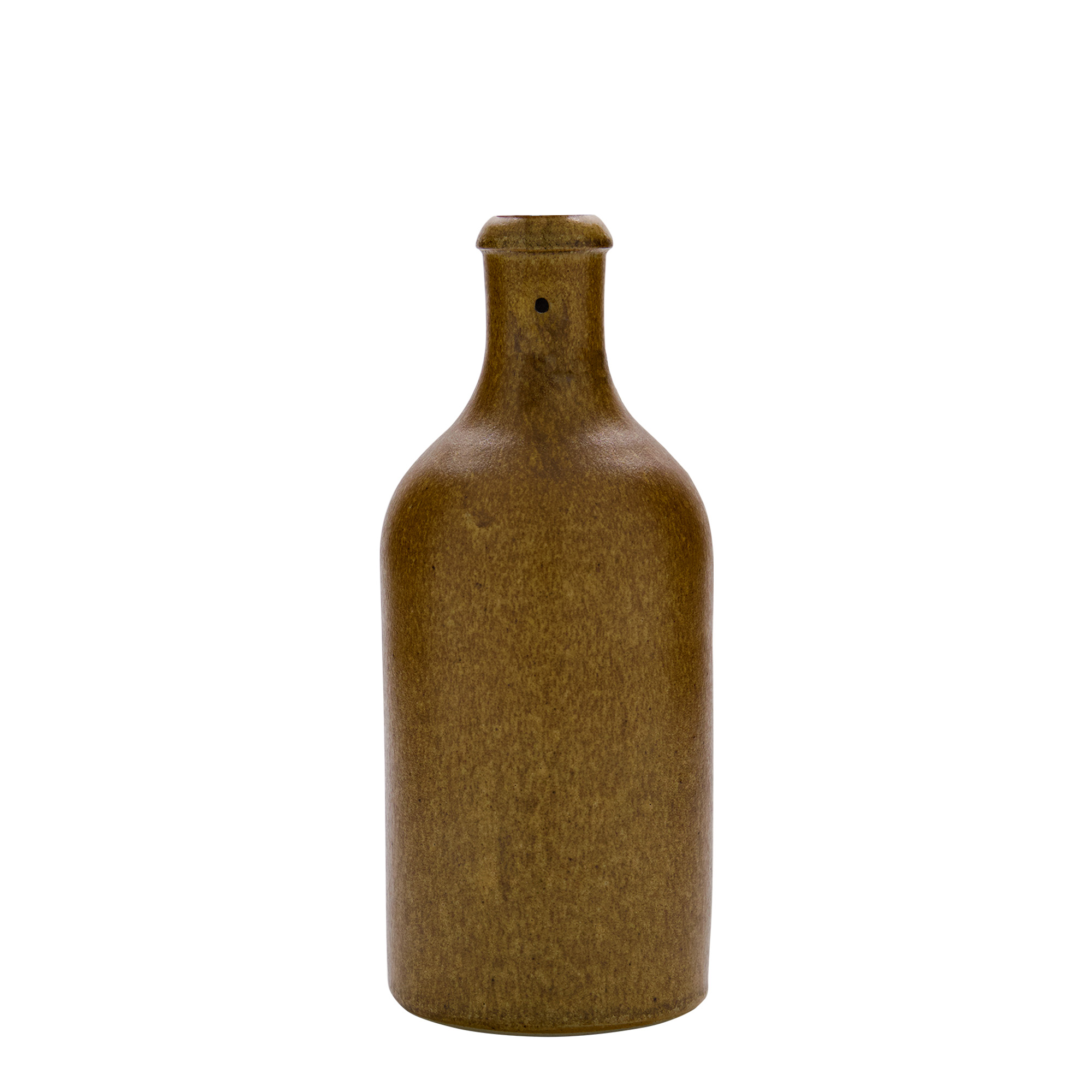 500 ml πιθάρι από πηλό, κεραμικό, καφέ-κρυσταλλικό, στόμιο: κλείσιμο με σφικτήρα