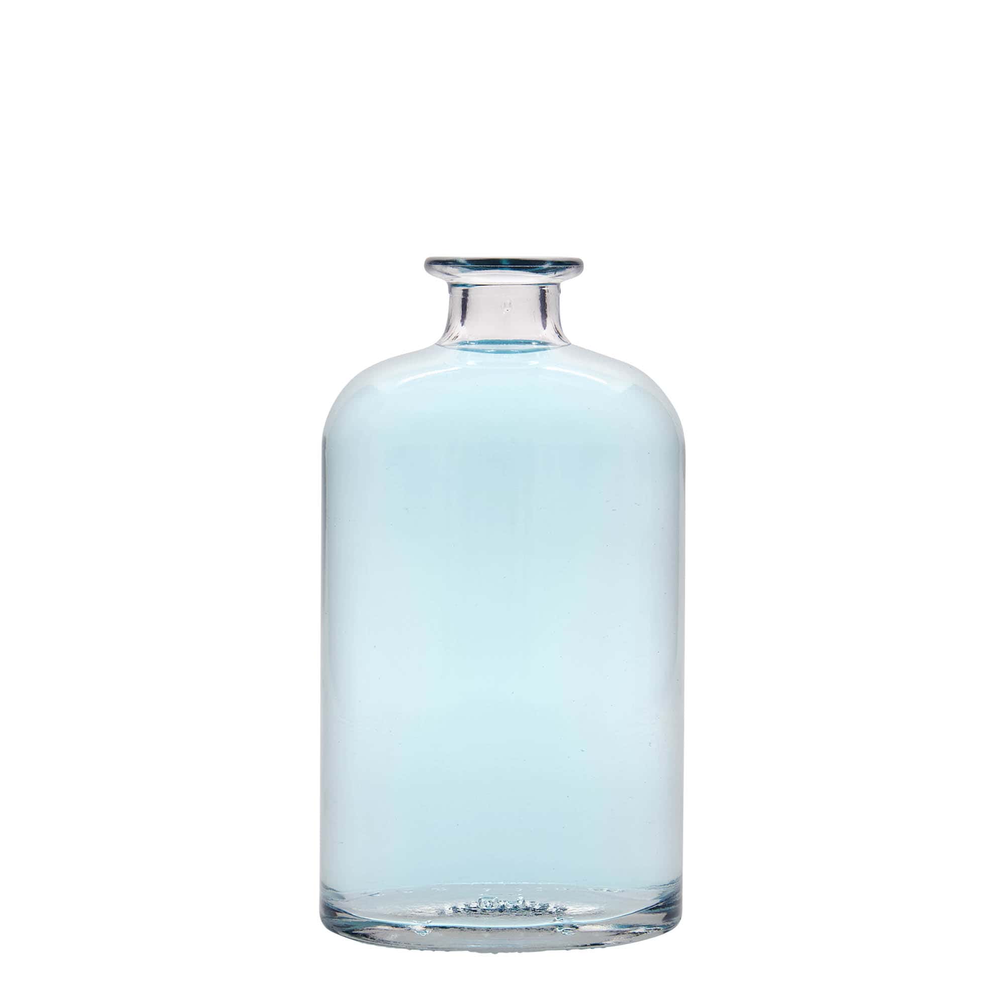 Γυάλινο μπουκάλι 'Dundee' 500 ml, οβάλ, στόμιο: φελλός