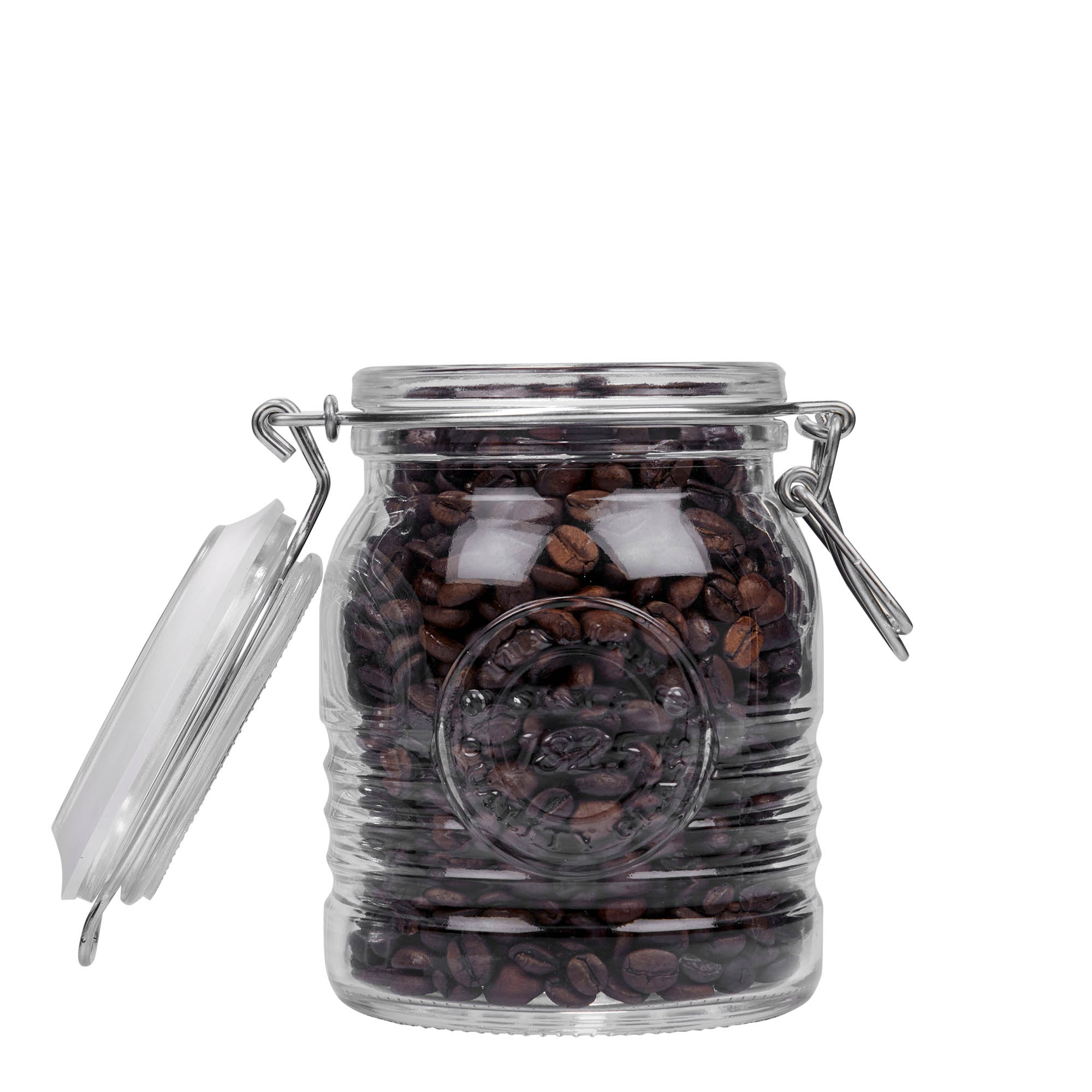 500 ml γυάλινο βάζο με σύρμα κλεισίματος 'Officina 1825', στόμιο: κλείσιμο με σύρμα