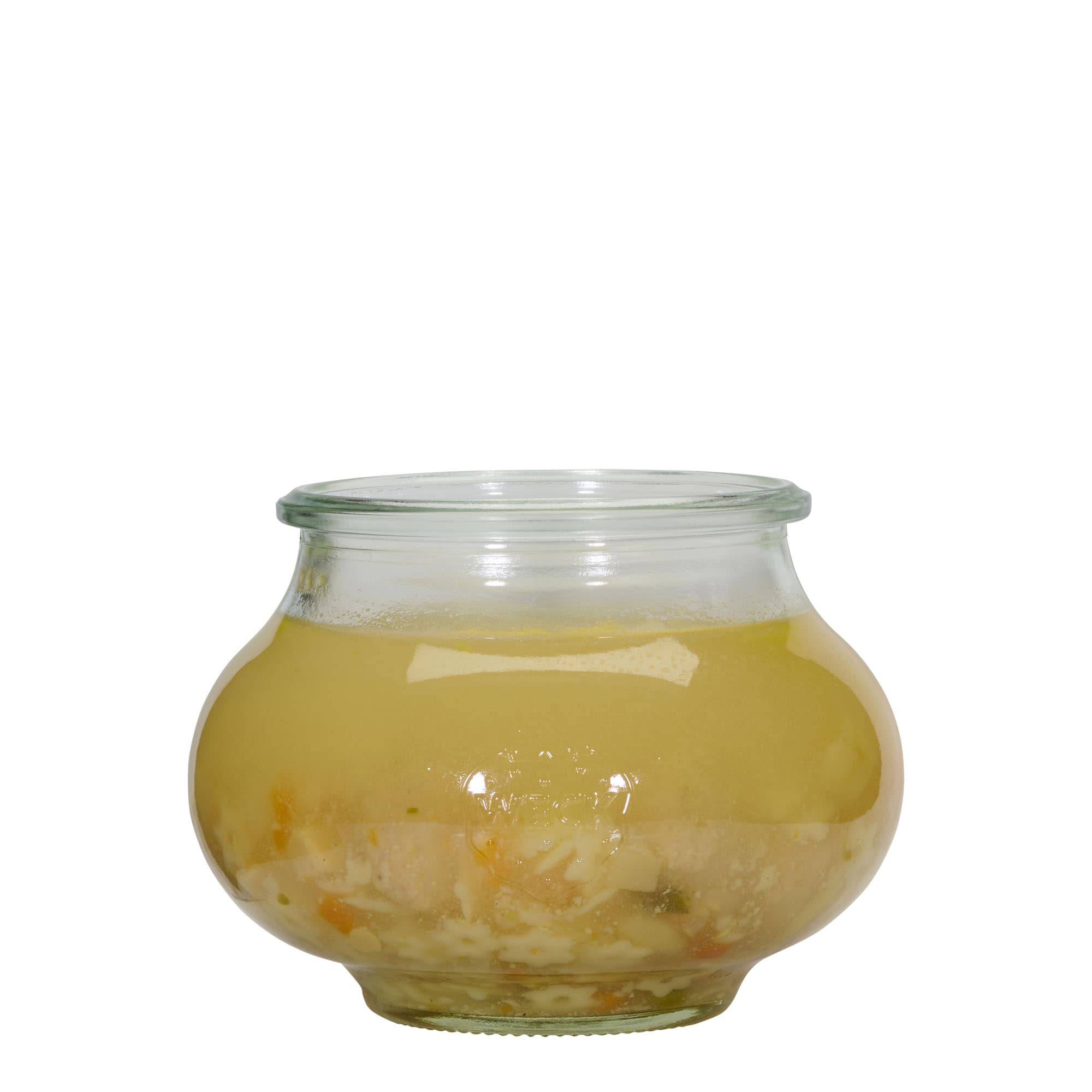 560 ml βάζο WECK-Schmuckglas, στόμιο: στρογγυλή άκρη