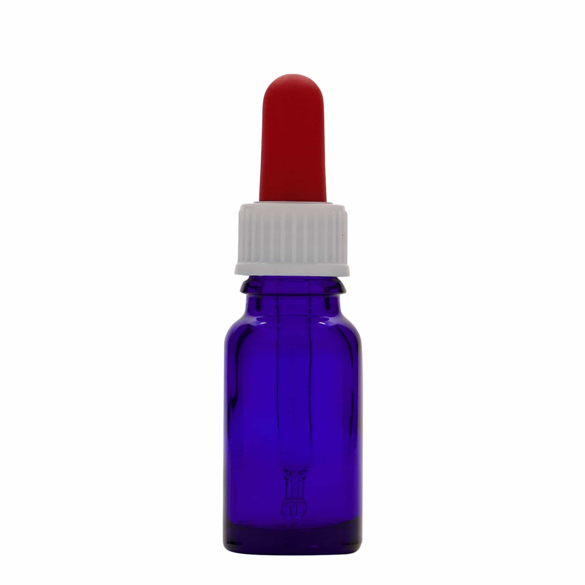 10 ml φιαλίδιο με πιπέτα, ιατρικό, γυάλινο, βασιλικό μπλε-κόκκινο, στόμιο: DIN 18 10 ml φιαλίδιο με πιπέτα, ιατρικό, γυάλινο, βασιλικό μπλε-κόκκινο, στόμιο: DIN 18