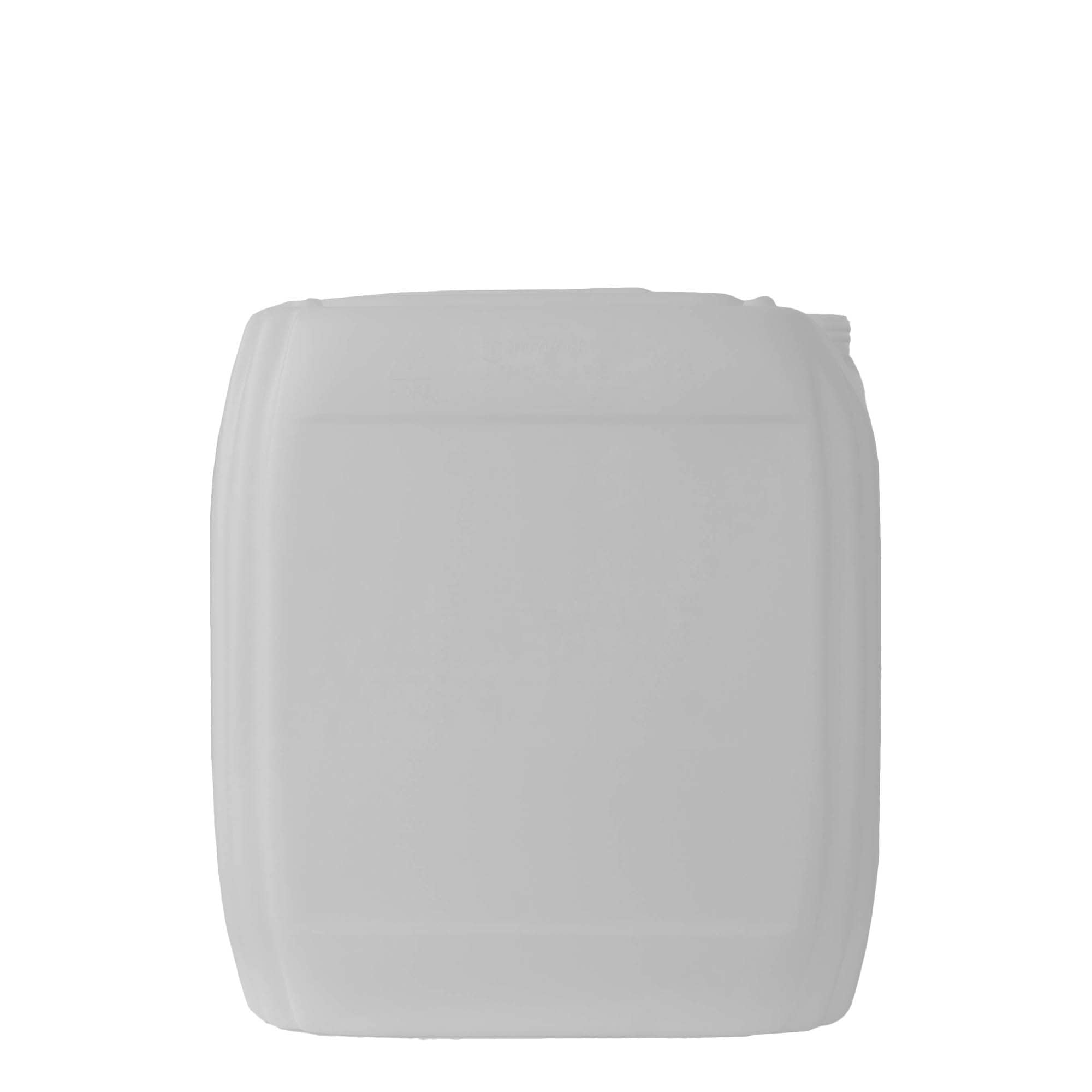 30 l δοχείο, ορθογώνιο, πλαστικό HDPE, φυσικό, στόμιο: ND 60