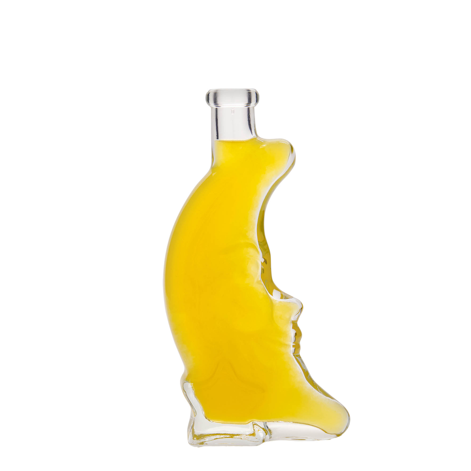 200 ml γυάλινο μπουκάλι 'Σελήνη', στόμιο: φελλός