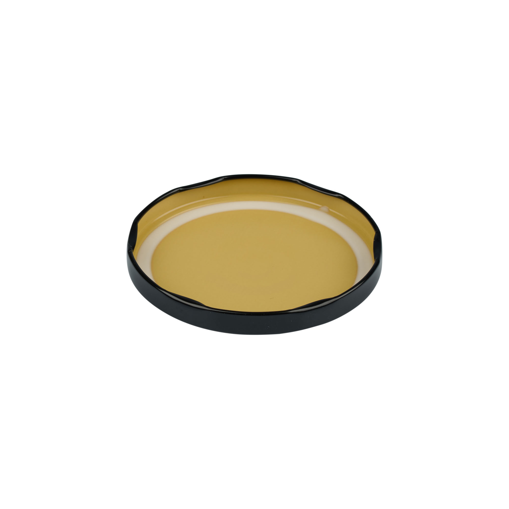 Καπάκι Twist-Off, λευκοσίδηρος, μαύρο, για στόμιο: TO 82