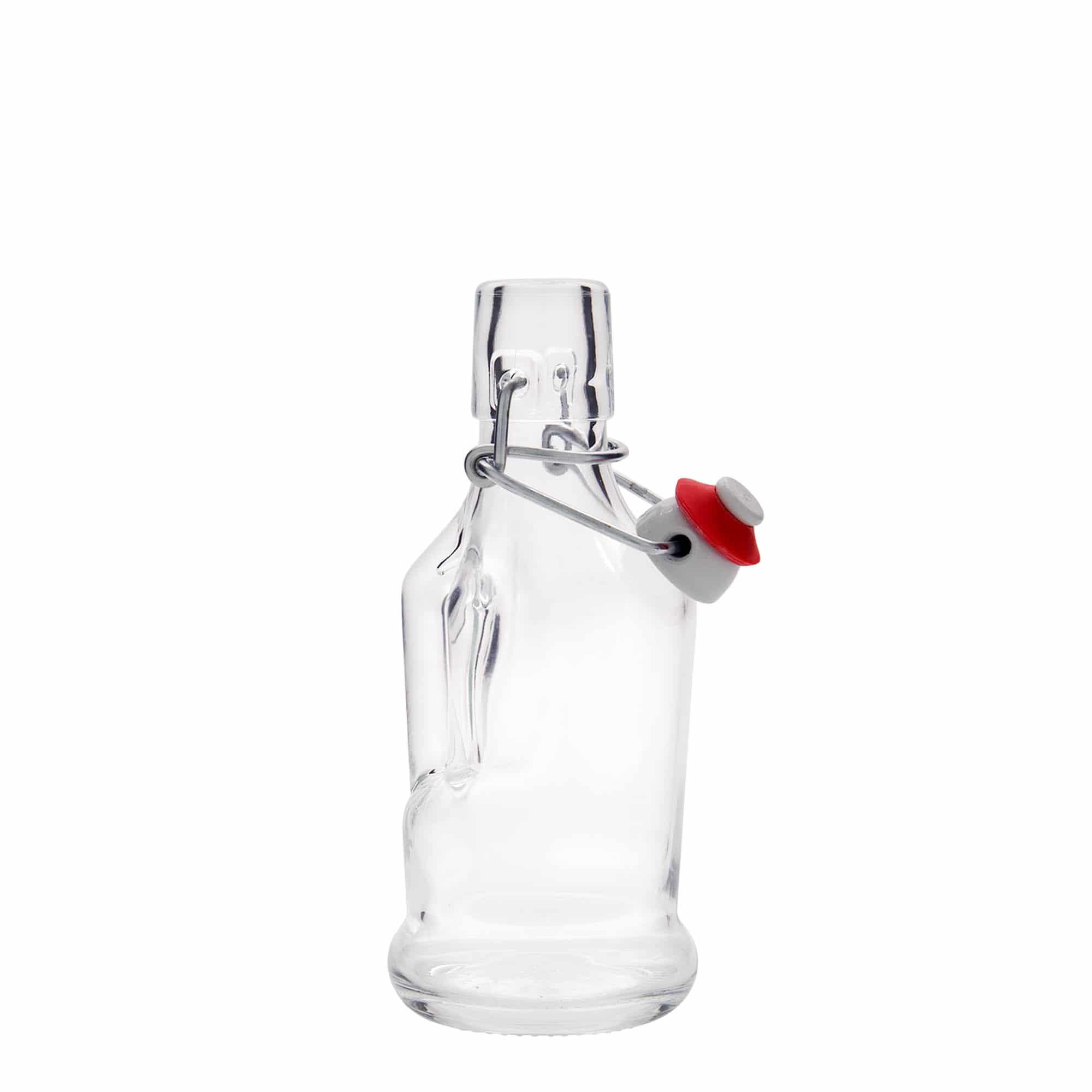 200 ml γυάλινο μπουκάλι 'Classica', στόμιο: κούμπωμα με μπρούτζινο κλιπ