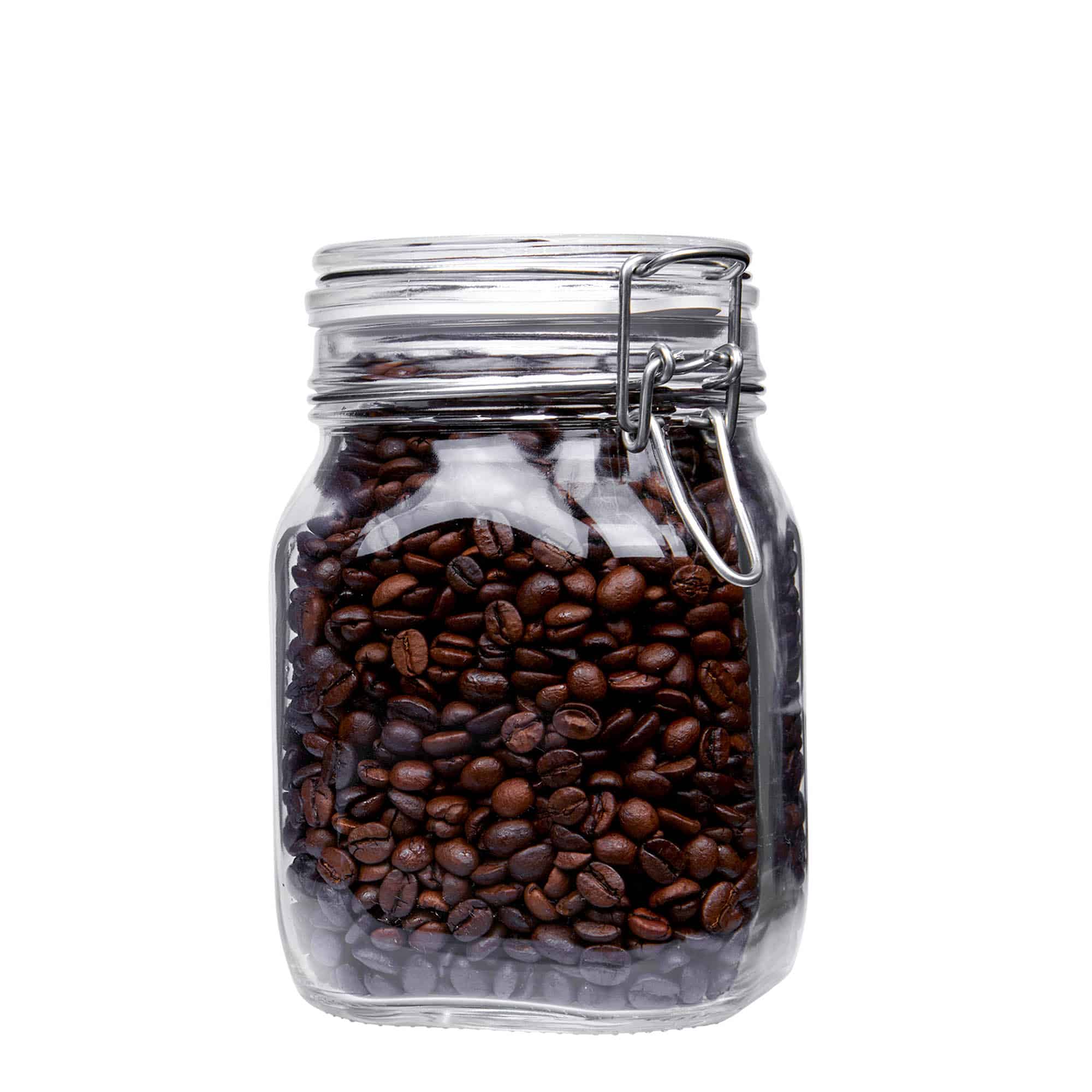 1.000 ml βάζο με σύρμα κλεισίματος 'Fido', τετράγωνο, στόμιο: κλείσιμο με σύρμα 1.000 ml βάζο με σύρμα κλεισίματος 'Fido', τετράγωνο, στόμιο: κλείσιμο με σύρμα