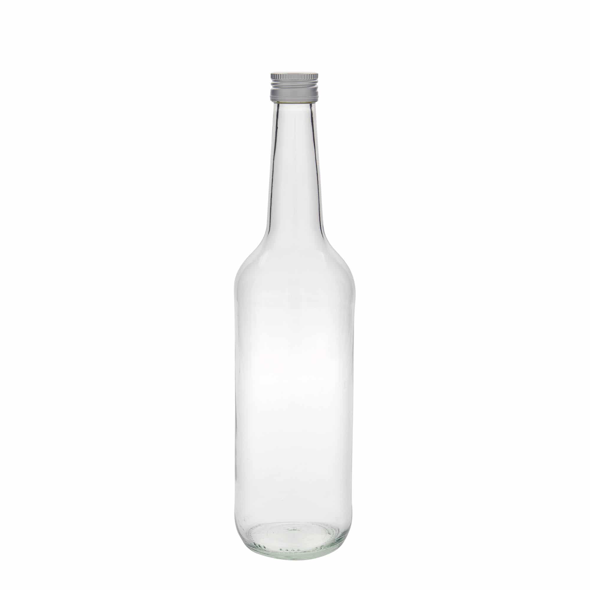 700 ml γυάλινο μπουκάλι με ίσιο λαιμό, στόμιο: PP 28