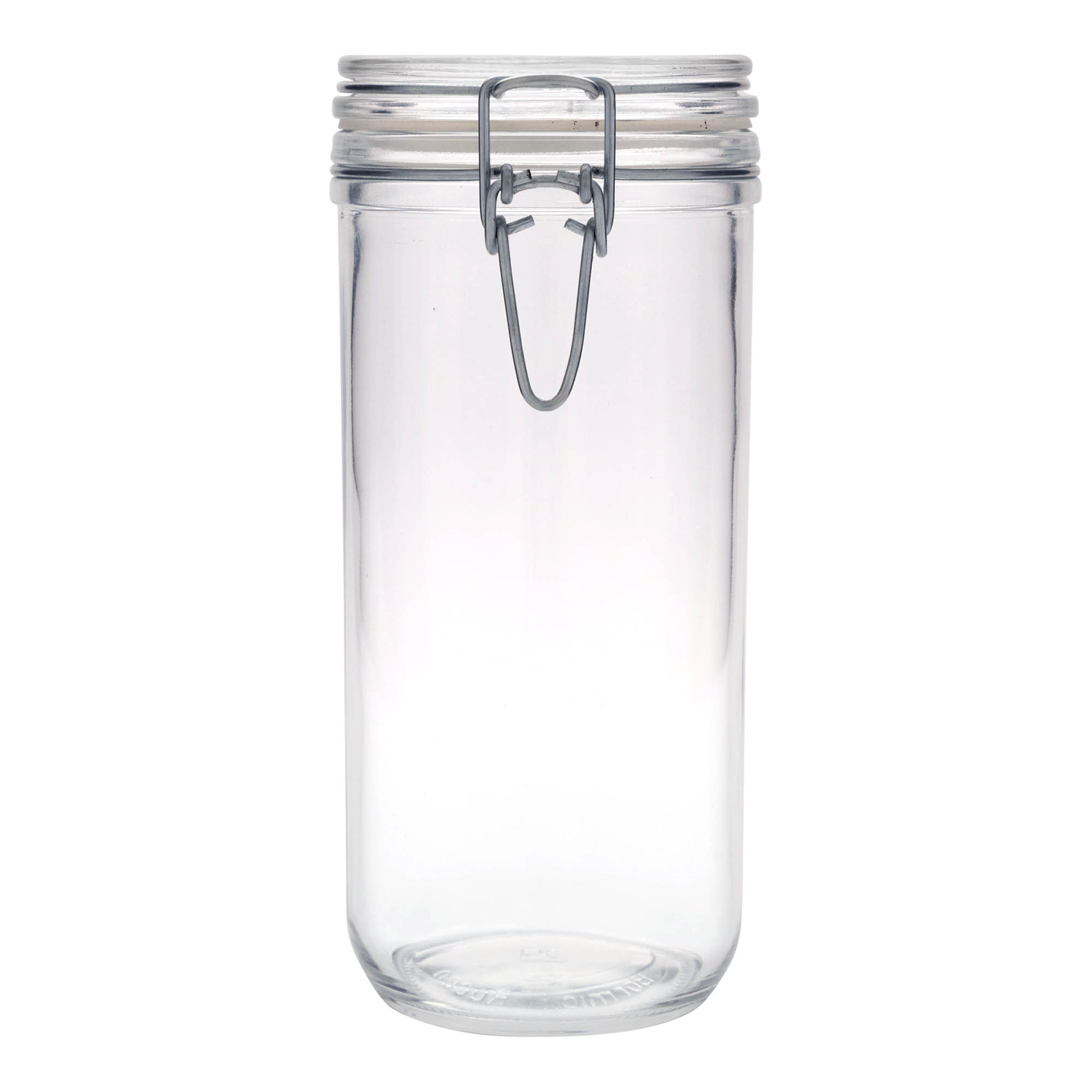 1.000 ml γυάλινο βάζο με μεταλλικό κλιπ 'Fido', στόμιο: κλείσιμο με μεταλλικό κλιπ