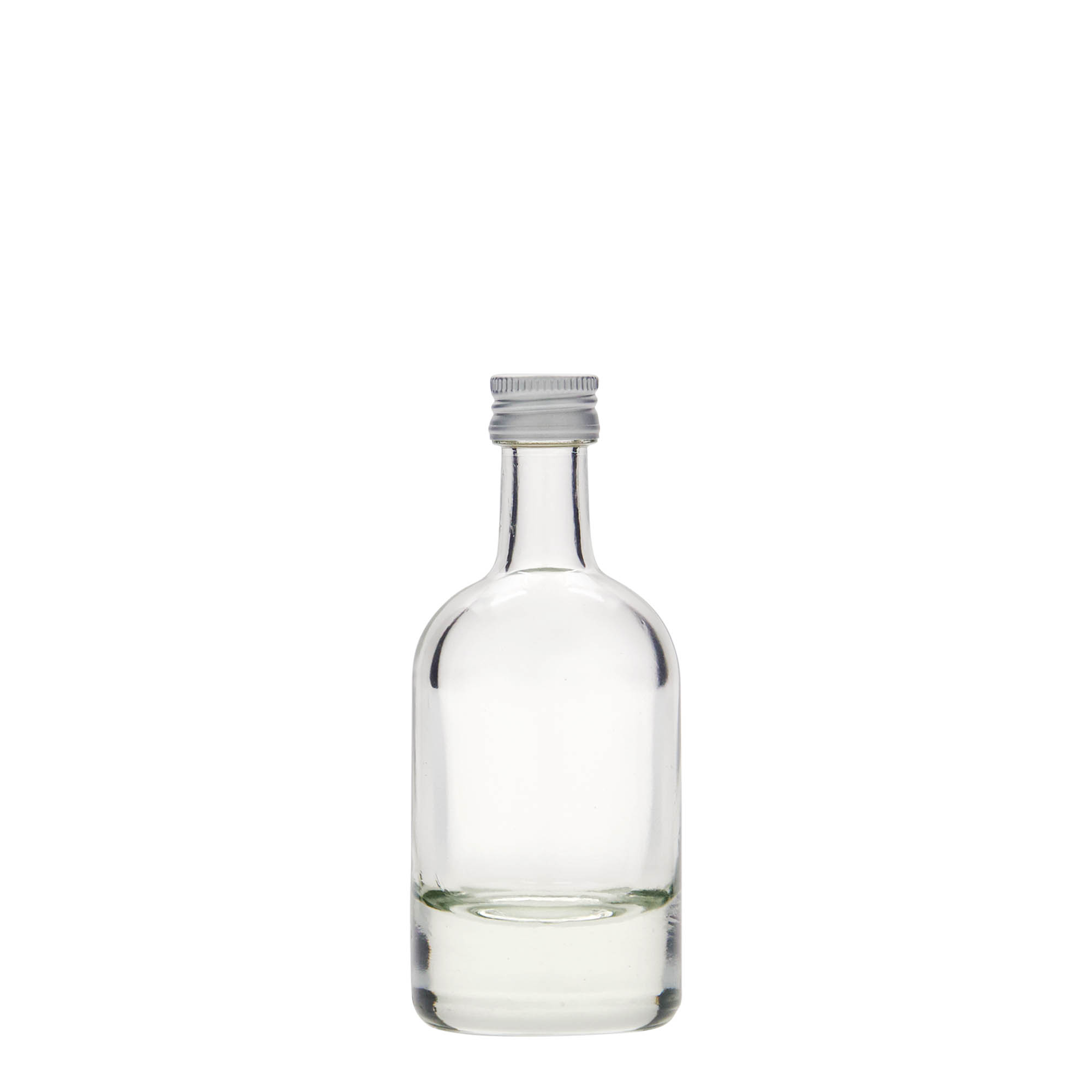 50 ml γυάλινο μπουκάλι 'Linea Uno', στόμιο: PP 18 50 ml γυάλινο μπουκάλι 'Linea Uno', στόμιο: PP 18