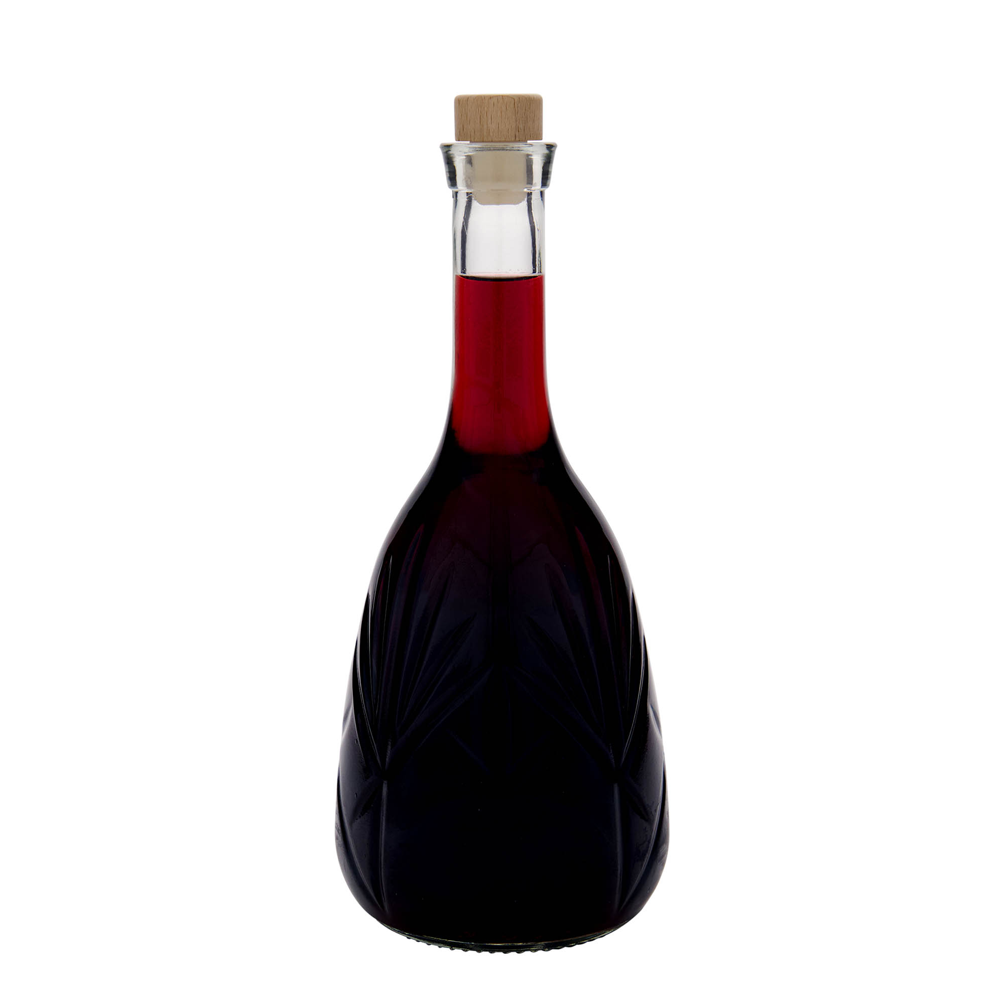 1.000 ml γυάλινο μπουκάλι 'Reliefa', στόμιο: φελλός
