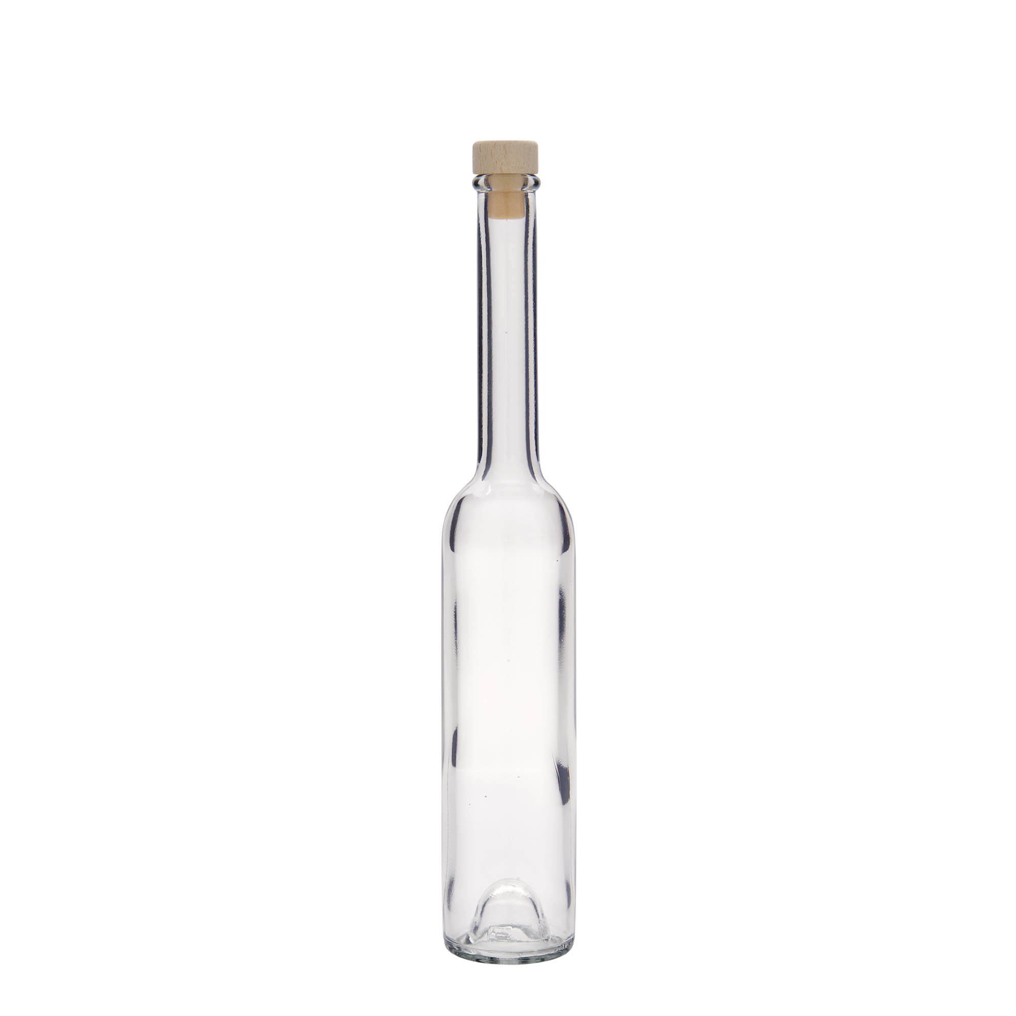 100 ml γυάλινο μπουκάλι 'Platina', στόμιο: φελλός